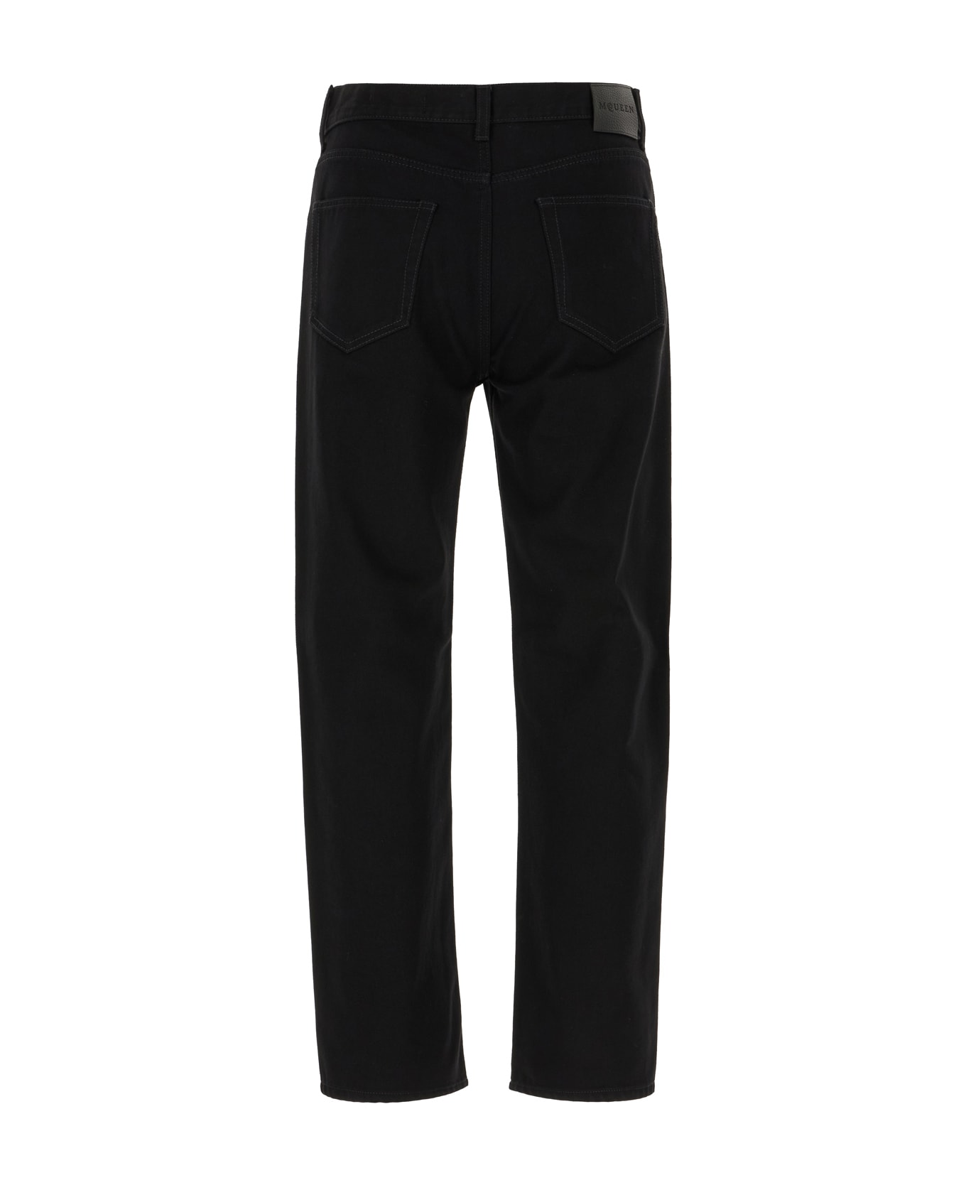 Alexander McQueen Black Denim Jeans - BLACK