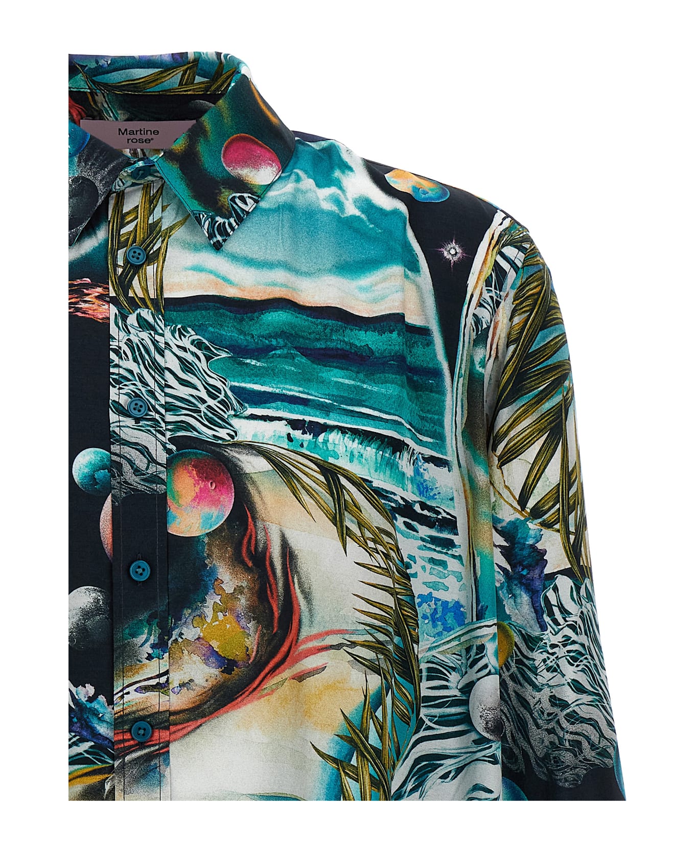 Martine Rose Viscose Shirt - Multicolor