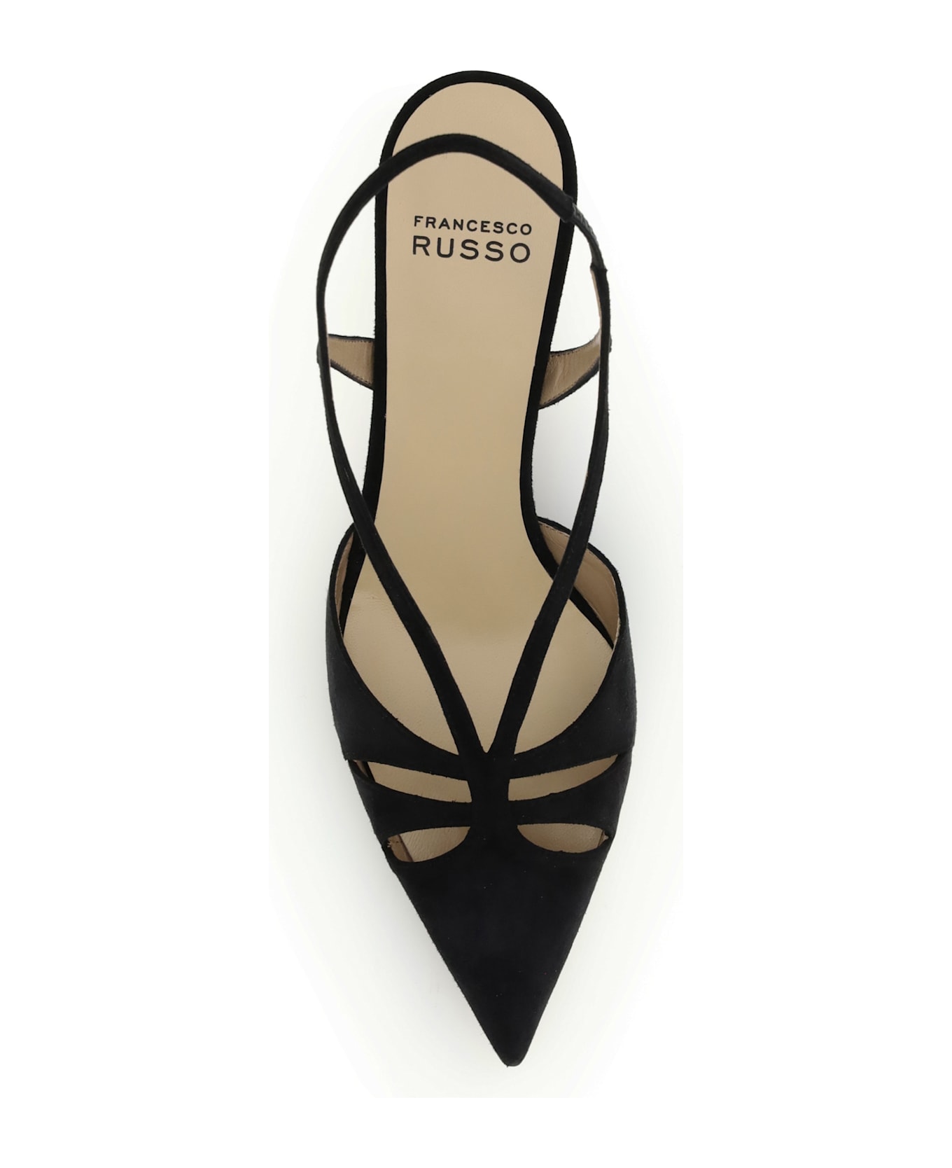 Francesco Russo Suede Leather Décolleté