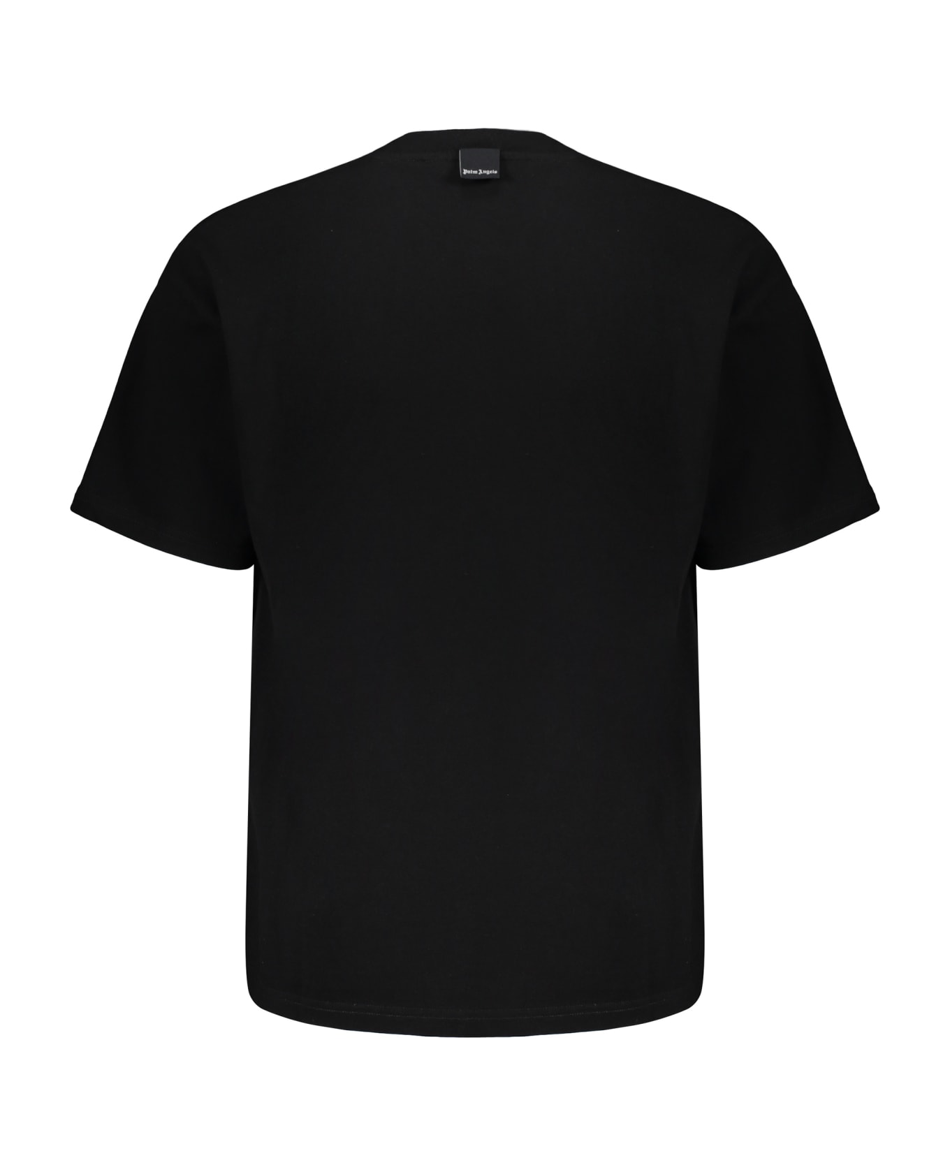 Palm Angels Cotton T-shirt - black シャツ