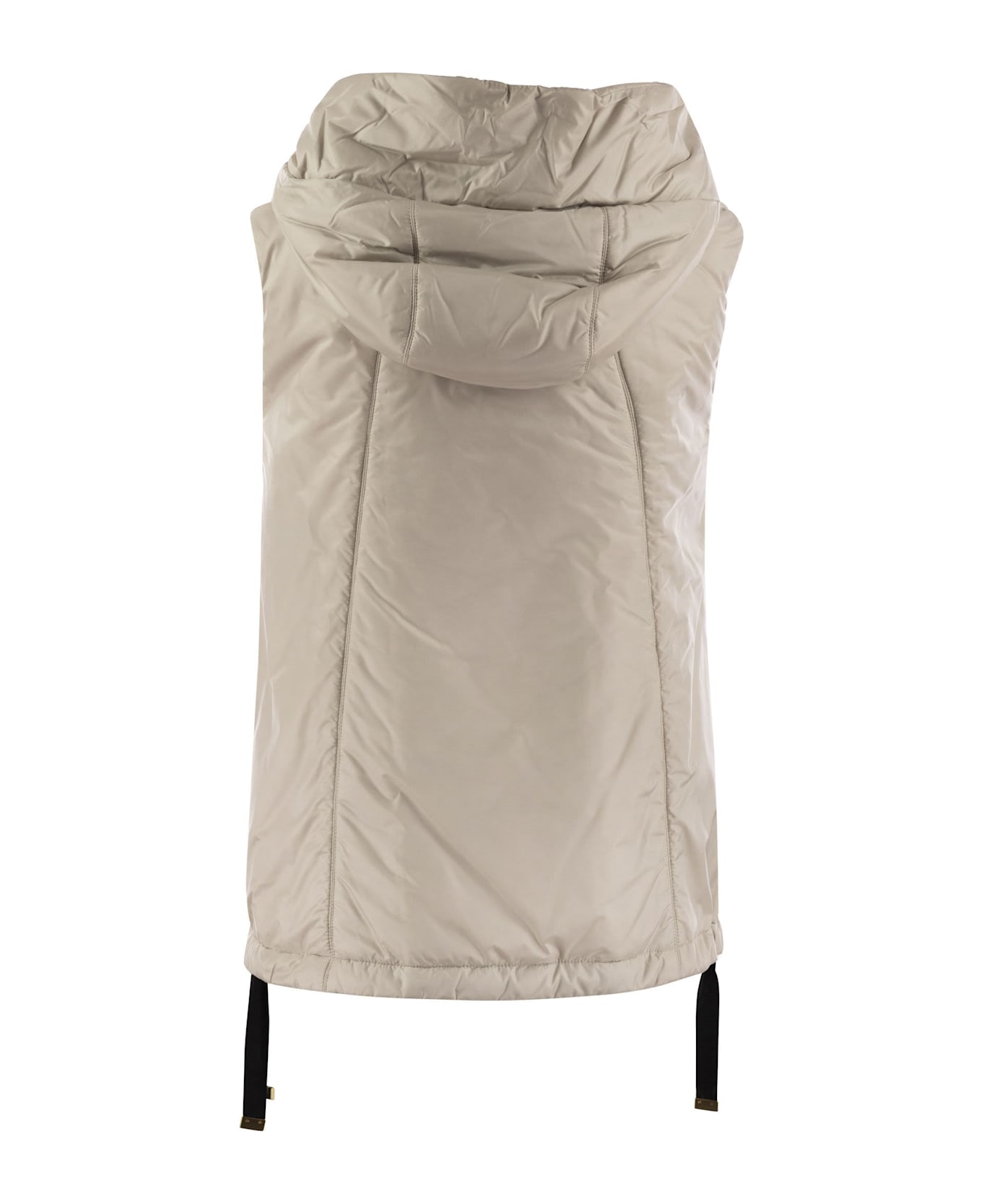 Max Mara The Cube Greengo - Sleeveless In Drip-proof Technical Fabric - Ivory