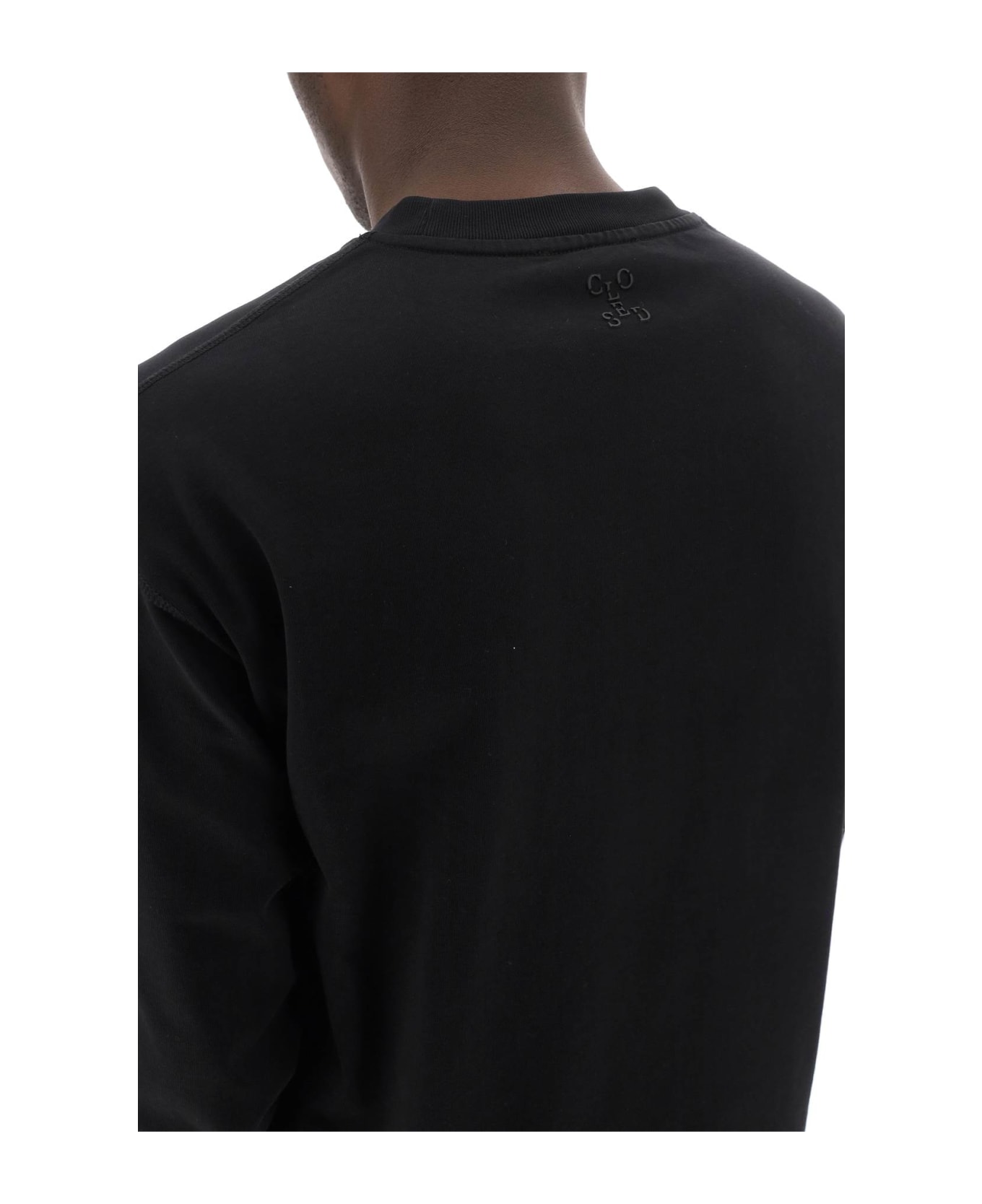 Closed Long-sleeved T-shirt - BLACK (Black)