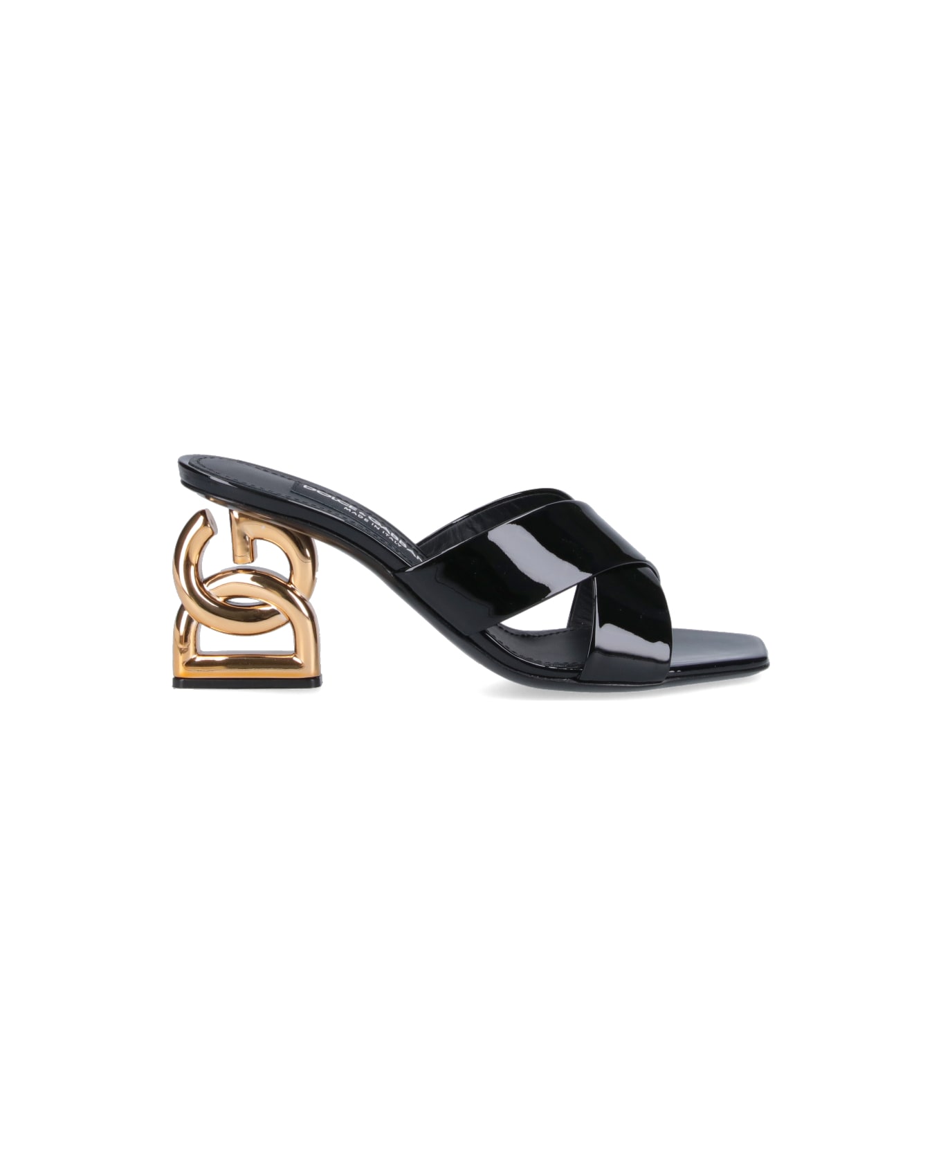 Dolce & Gabbana Dg Pop Heel Mules - Black