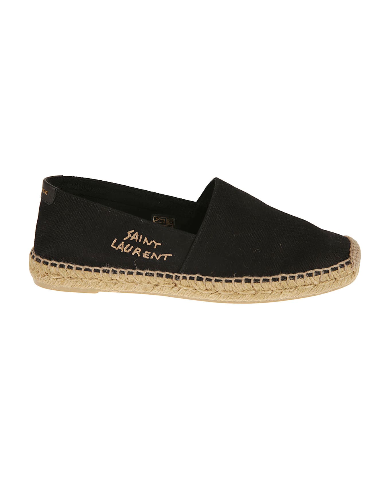 Saint Laurent L Sign Espadrillas - Black