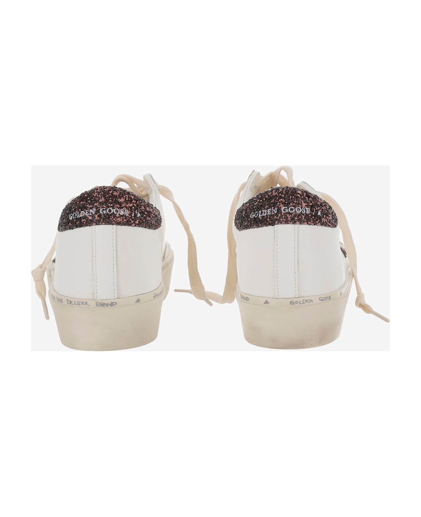 Golden Goose Ball Star Leather Sneakers - Brown
