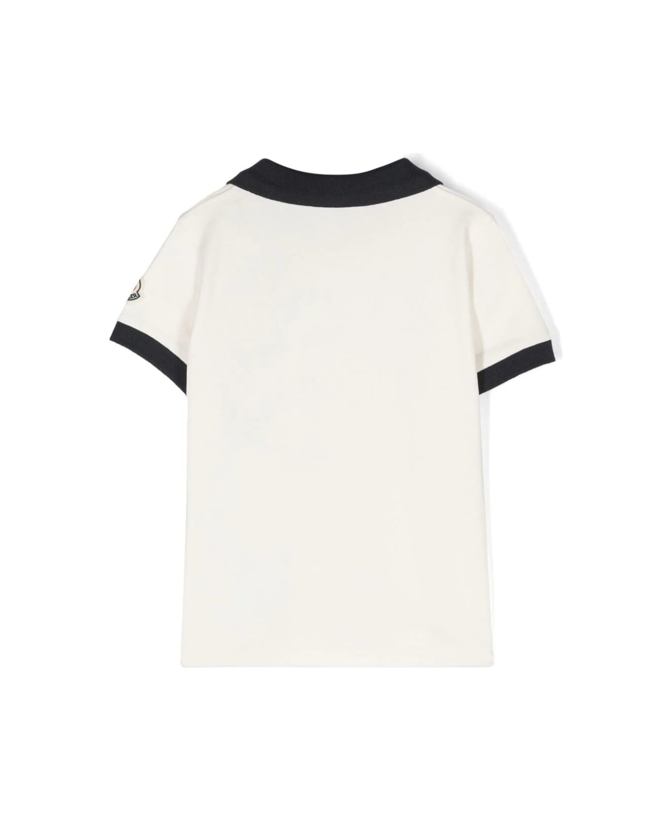 Moncler Ss Polo - White Tシャツ＆ポロシャツ