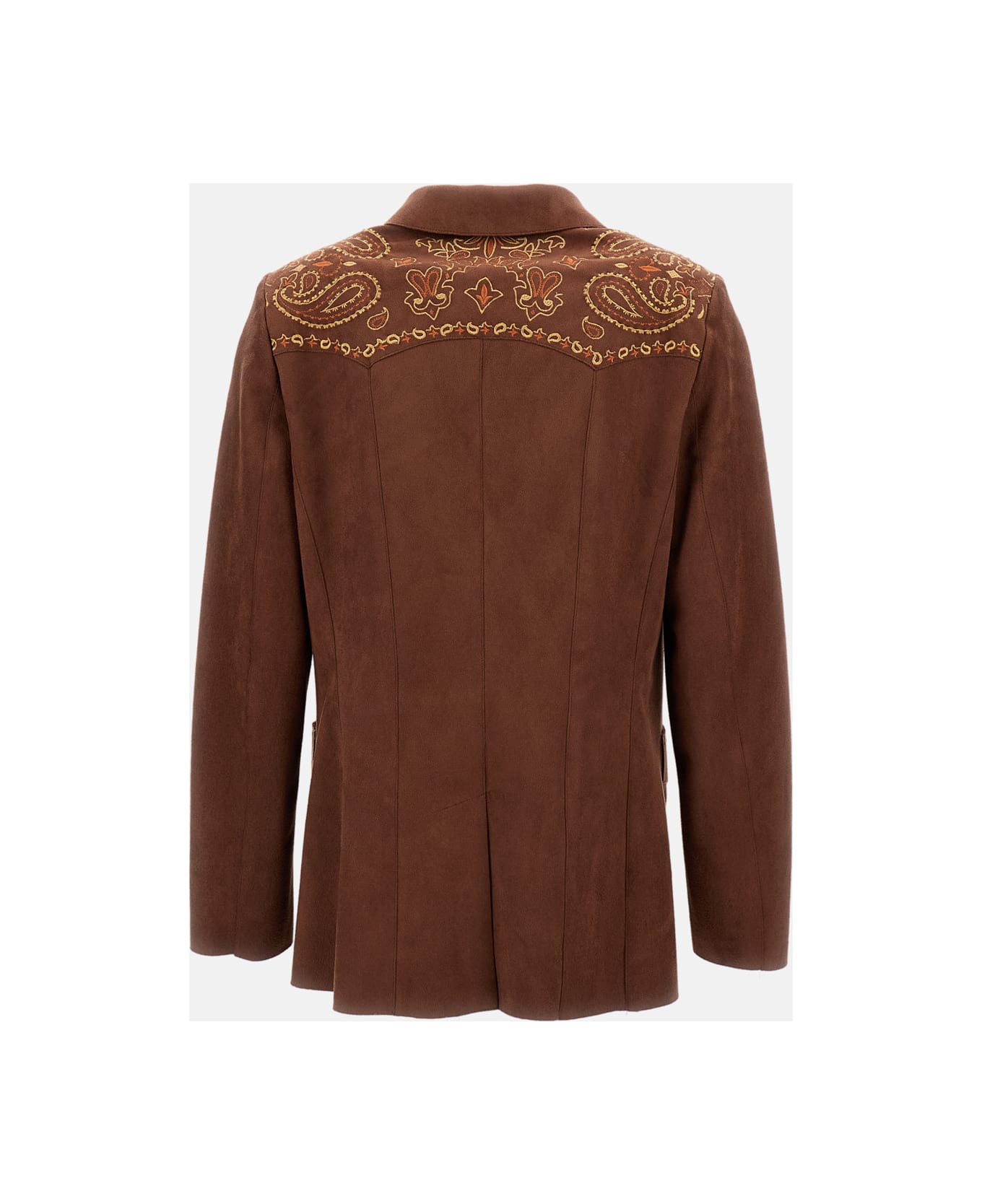 Irié Single Breasted Jacket - Brown
