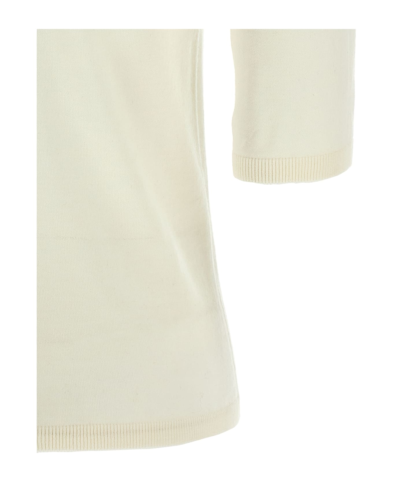 Max Mara 'cecina' Turtleneck Sweater - White