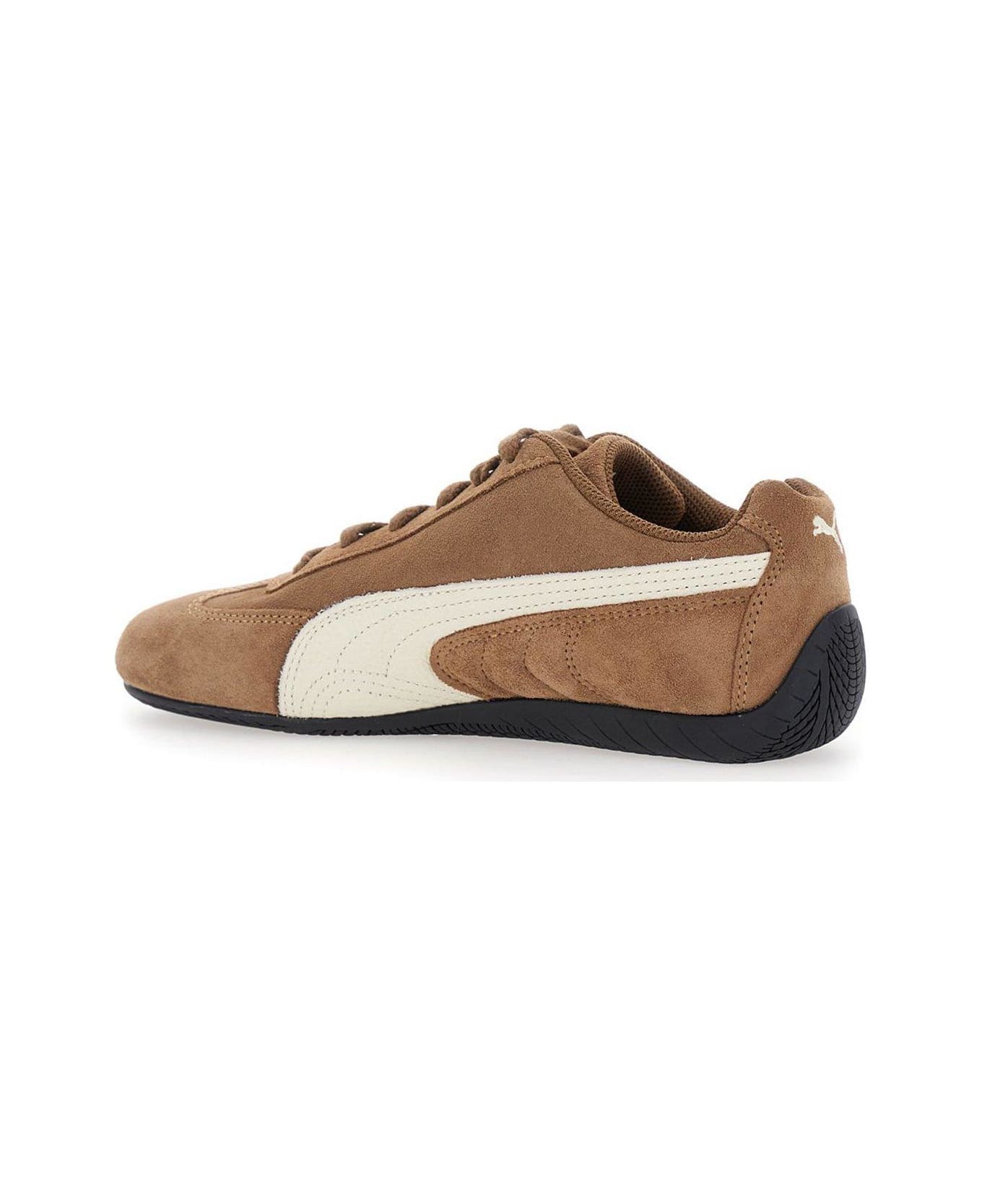 Puma Speedcat Lace-up Sneakers - Haute Coffee Frosted Ivory