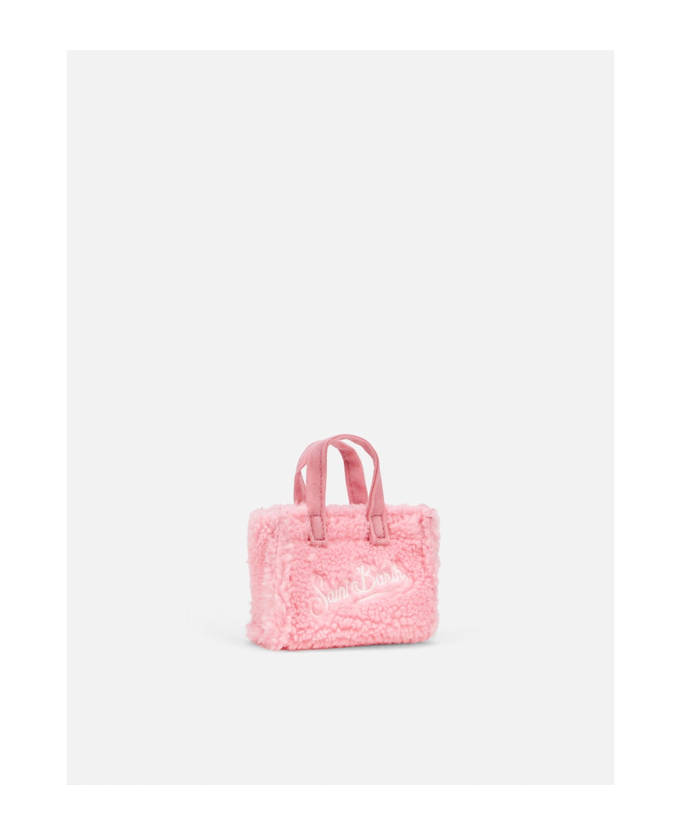 MC2 Saint Barth Pink Teddy Fabric Key Holder - PINK