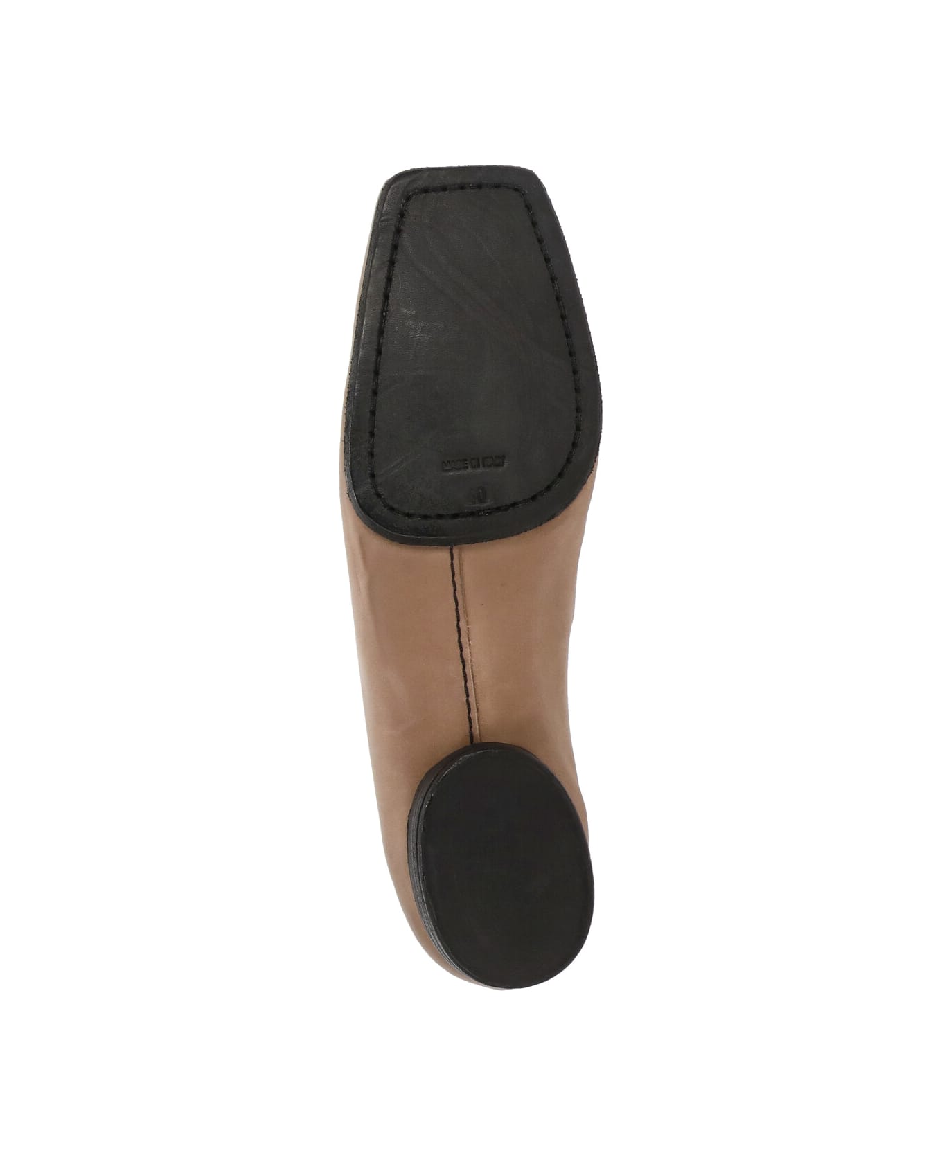 Uma Wang Leather Ballet Shoes - Pink