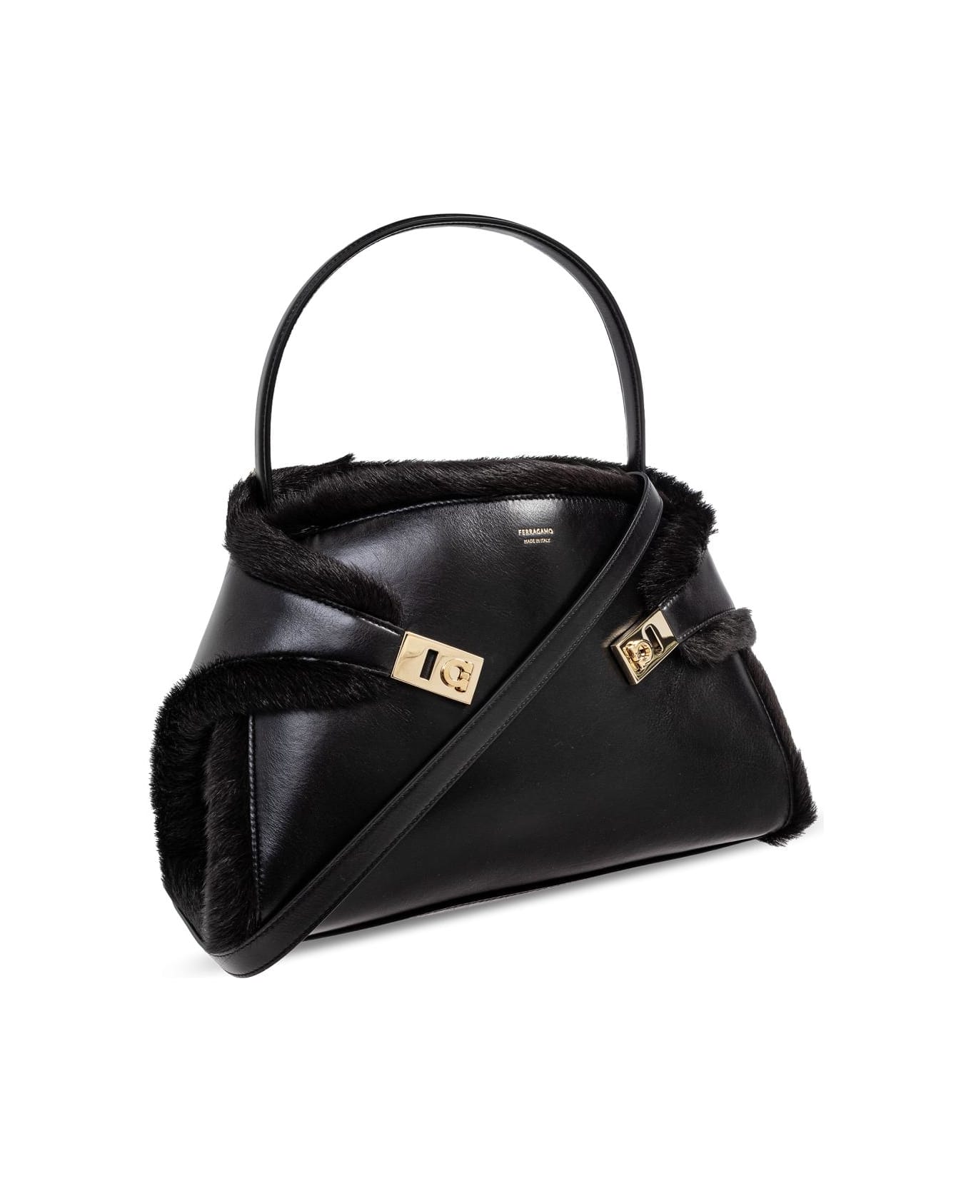 Ferragamo Handbag 
hug
 - BLACK