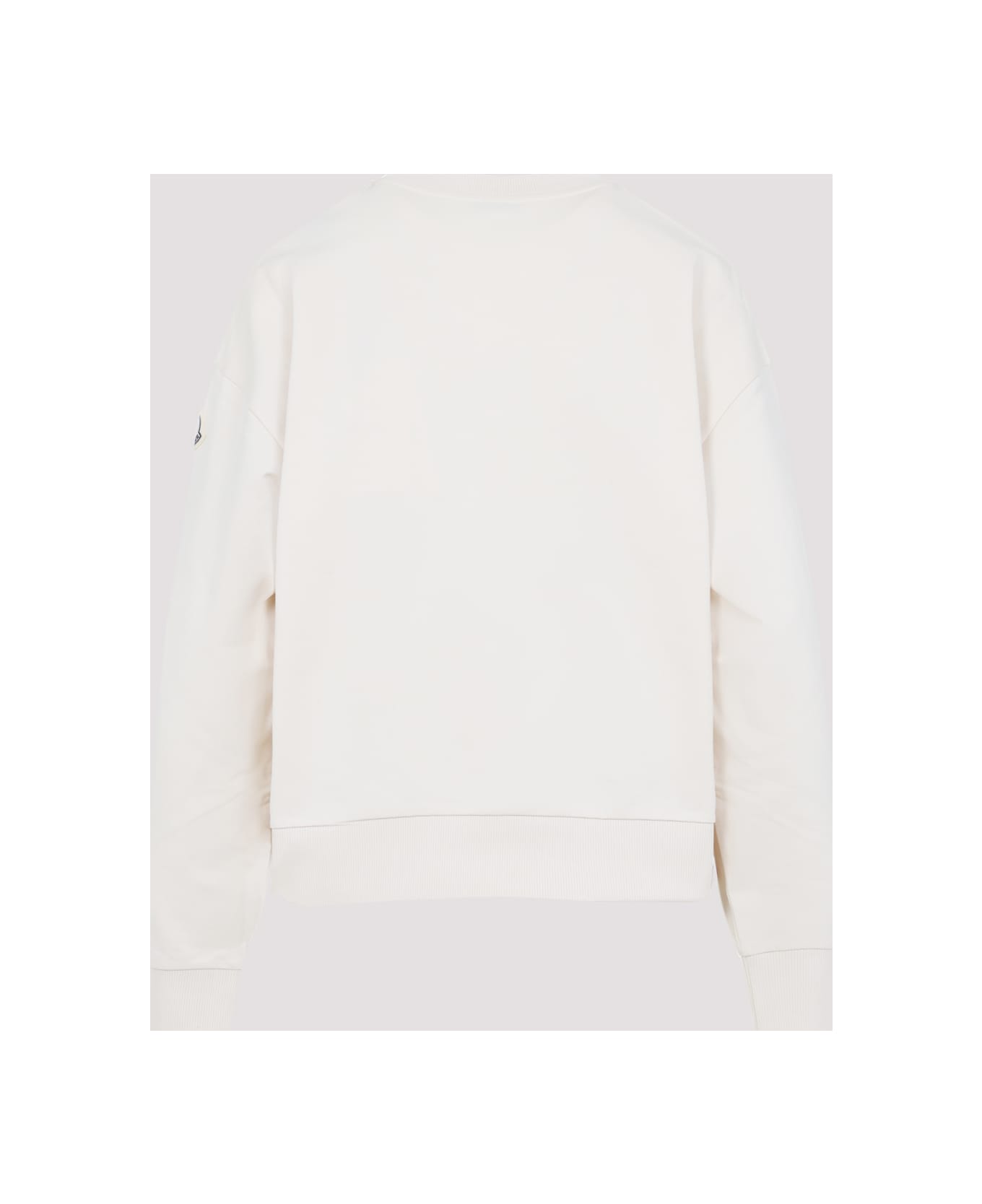 Moncler Cotton Sweatshirt - Natural