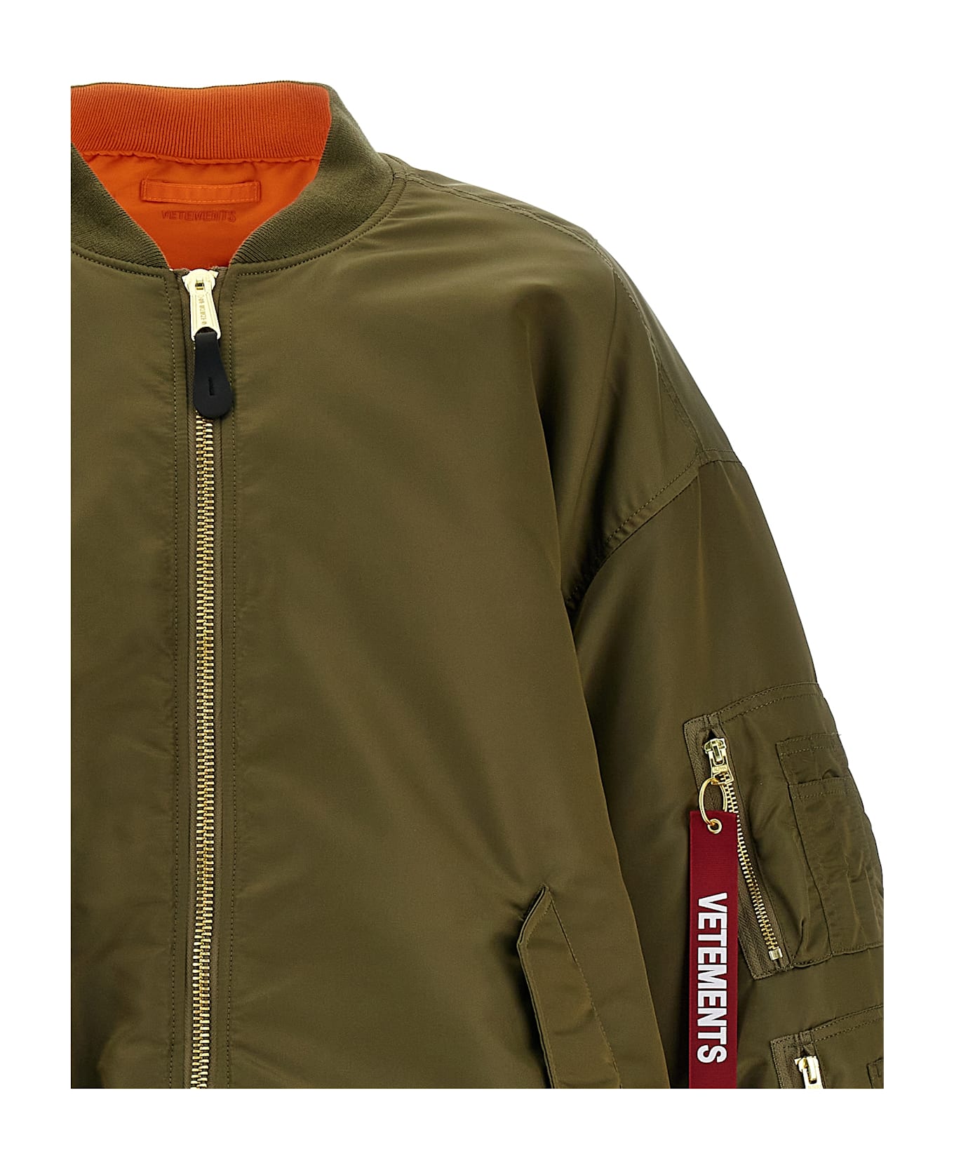 VETEMENTS 
alpha Industries Edition
 Reversible Bomber Jacket - Multicolor