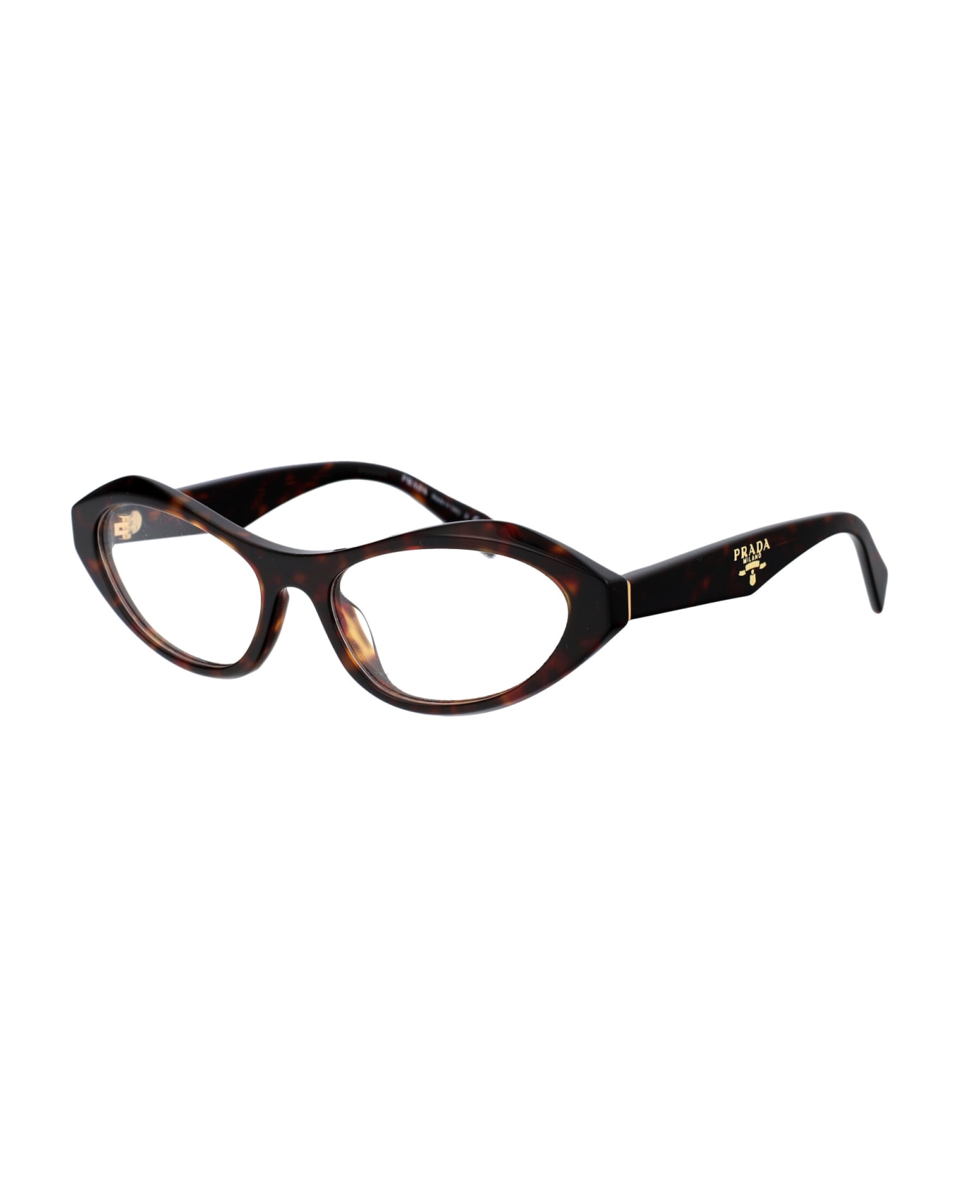 Prada Eyewear 0pr A21v Glasses - 17N1O1 Root Tortoise