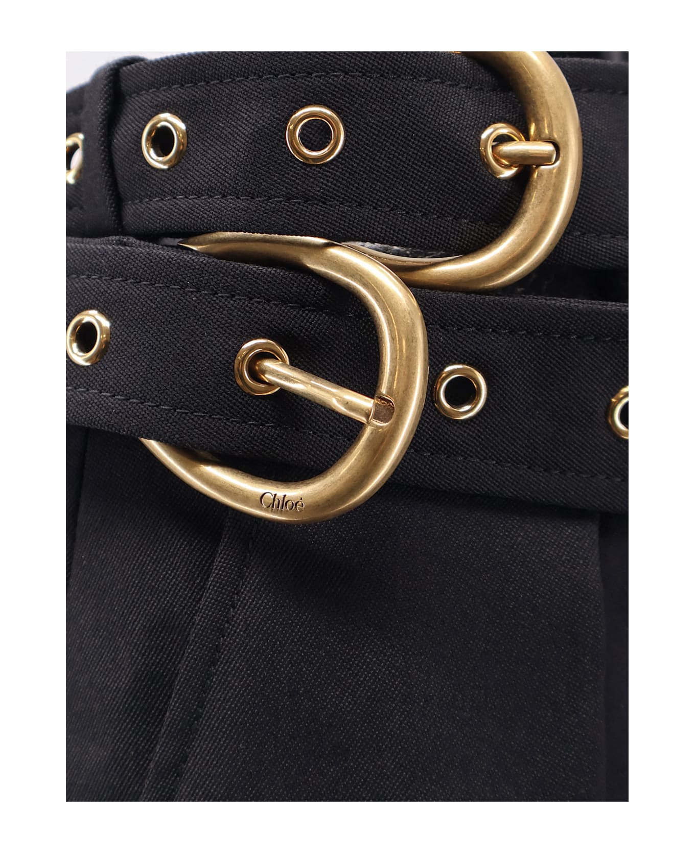 Chloé Virgin Wool Trousers - Black