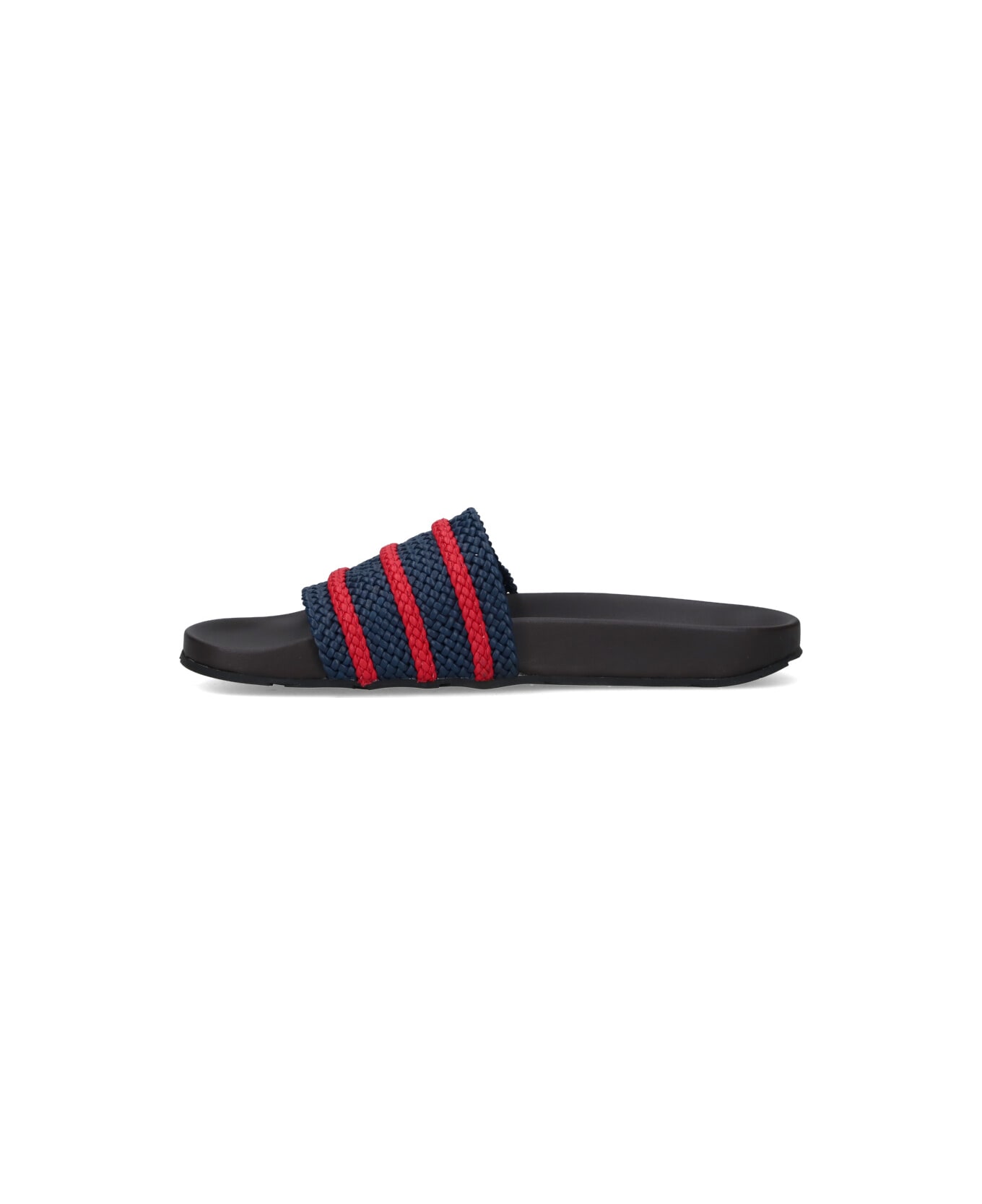 Adidas Originals by Wales Bonner "adilette" Slides - Blue