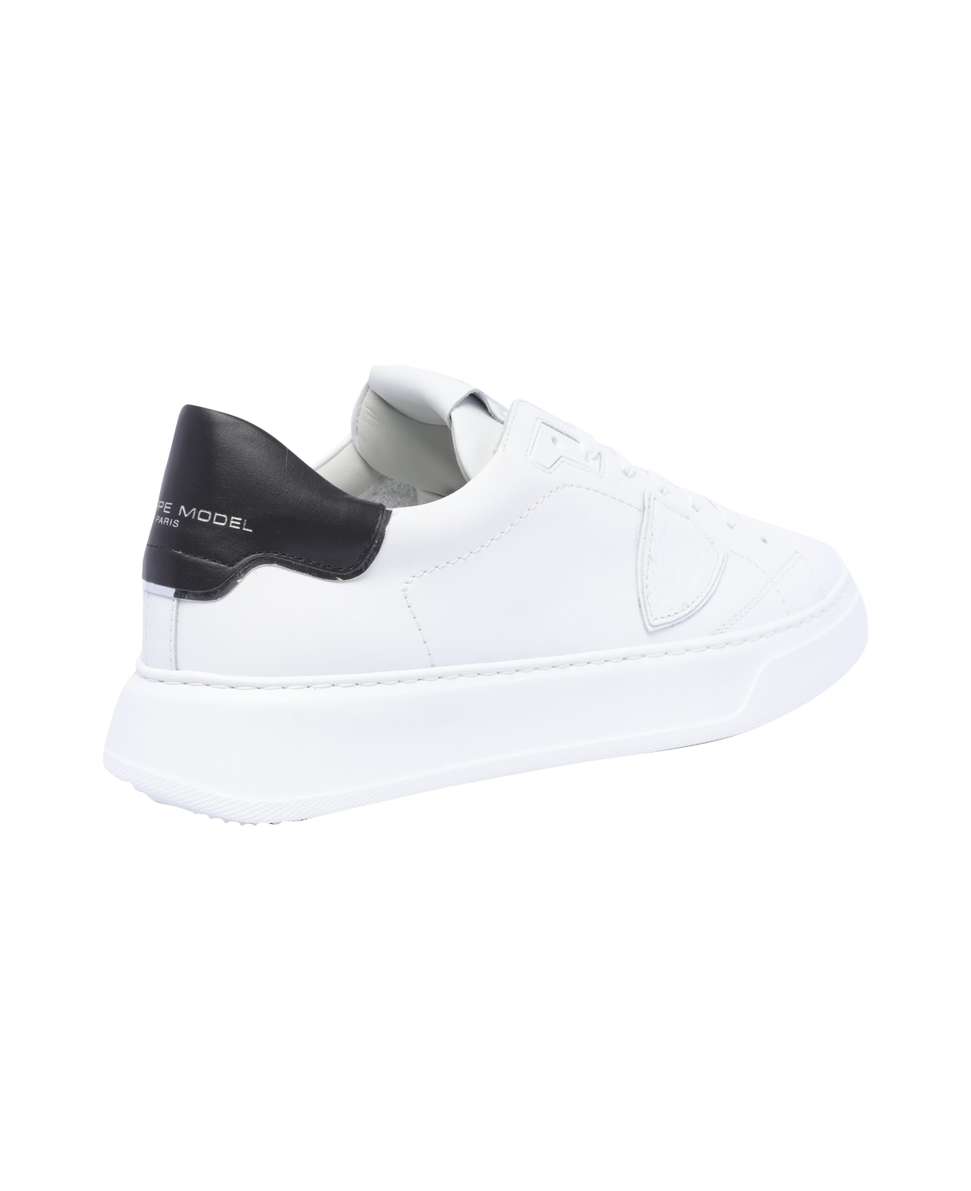 Philippe Model Temple Sneakers - White, black