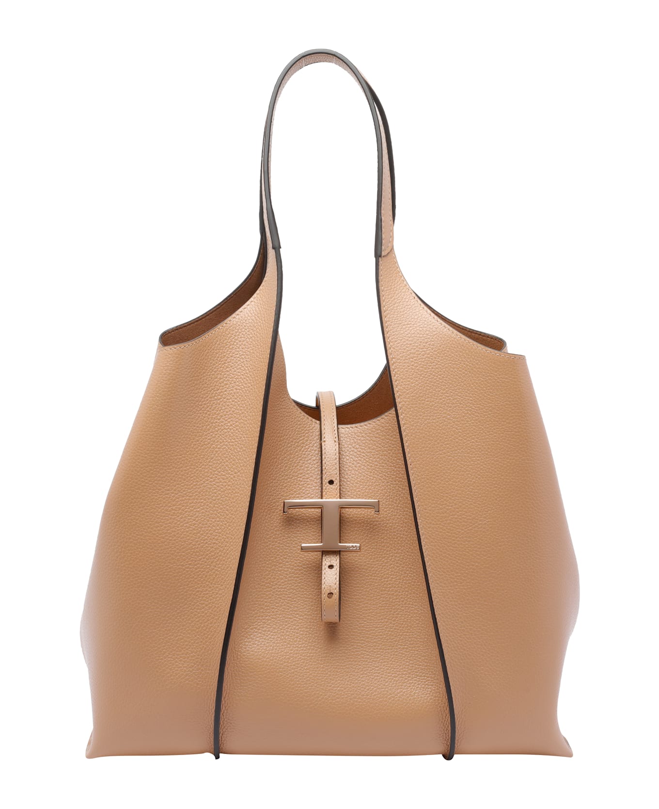 Tod
s T Timeless Shoulder Bag - Beige