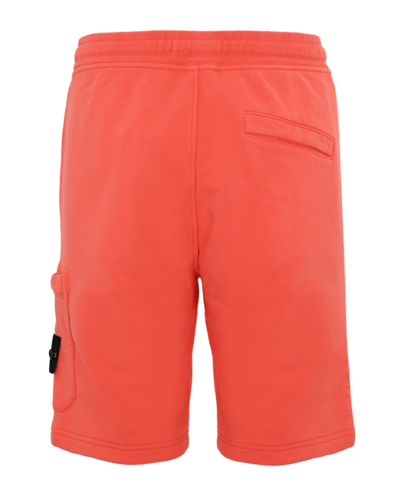 Stone Island Bermuda Shorts 6200012 In Cotton - Papaya