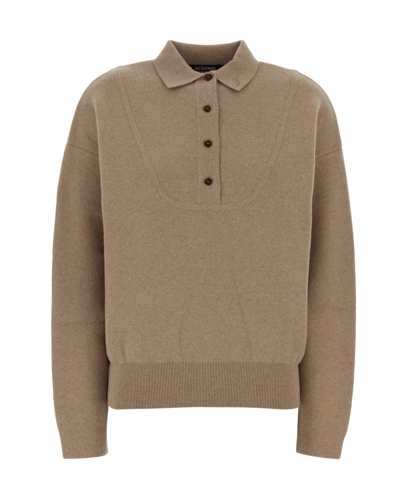 Jacquemus La Maille Vareuse Pallone - BEIGE