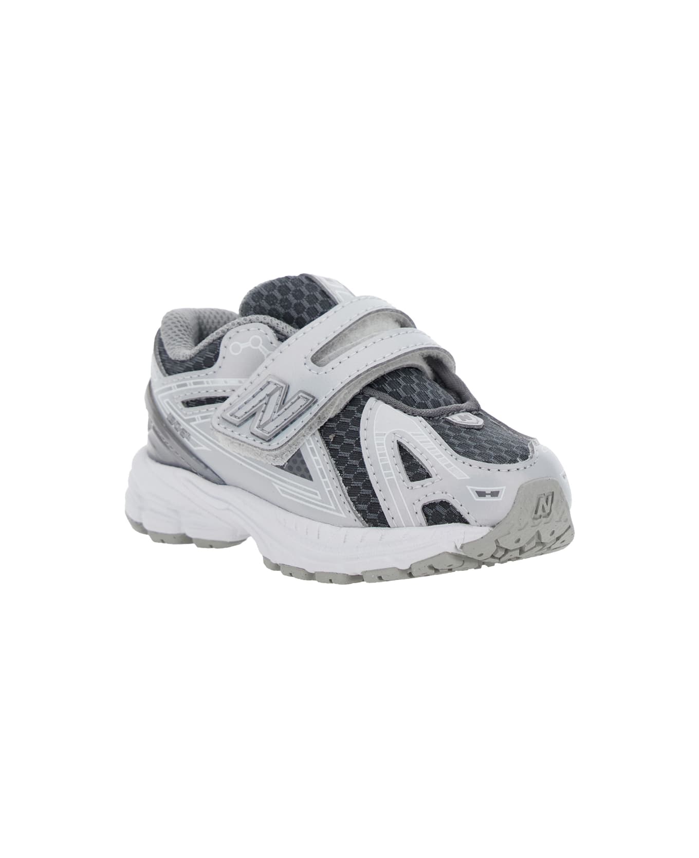 New Balance 
1906r
 Black Low Top Sneakers With Logo Detail In Mix Of Techno Fabrics Boy - Black