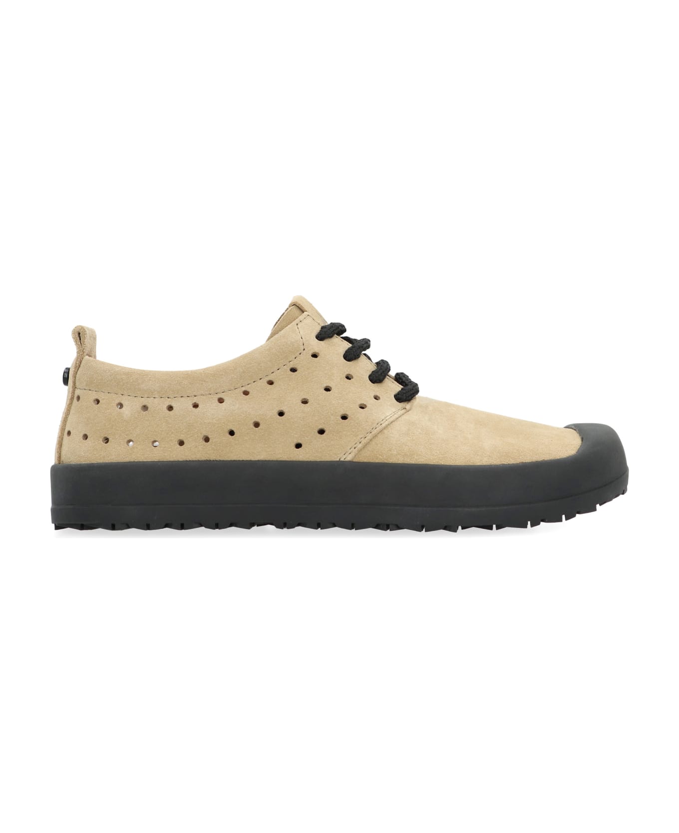 Volta Suede Low-top Sneakers - Beige