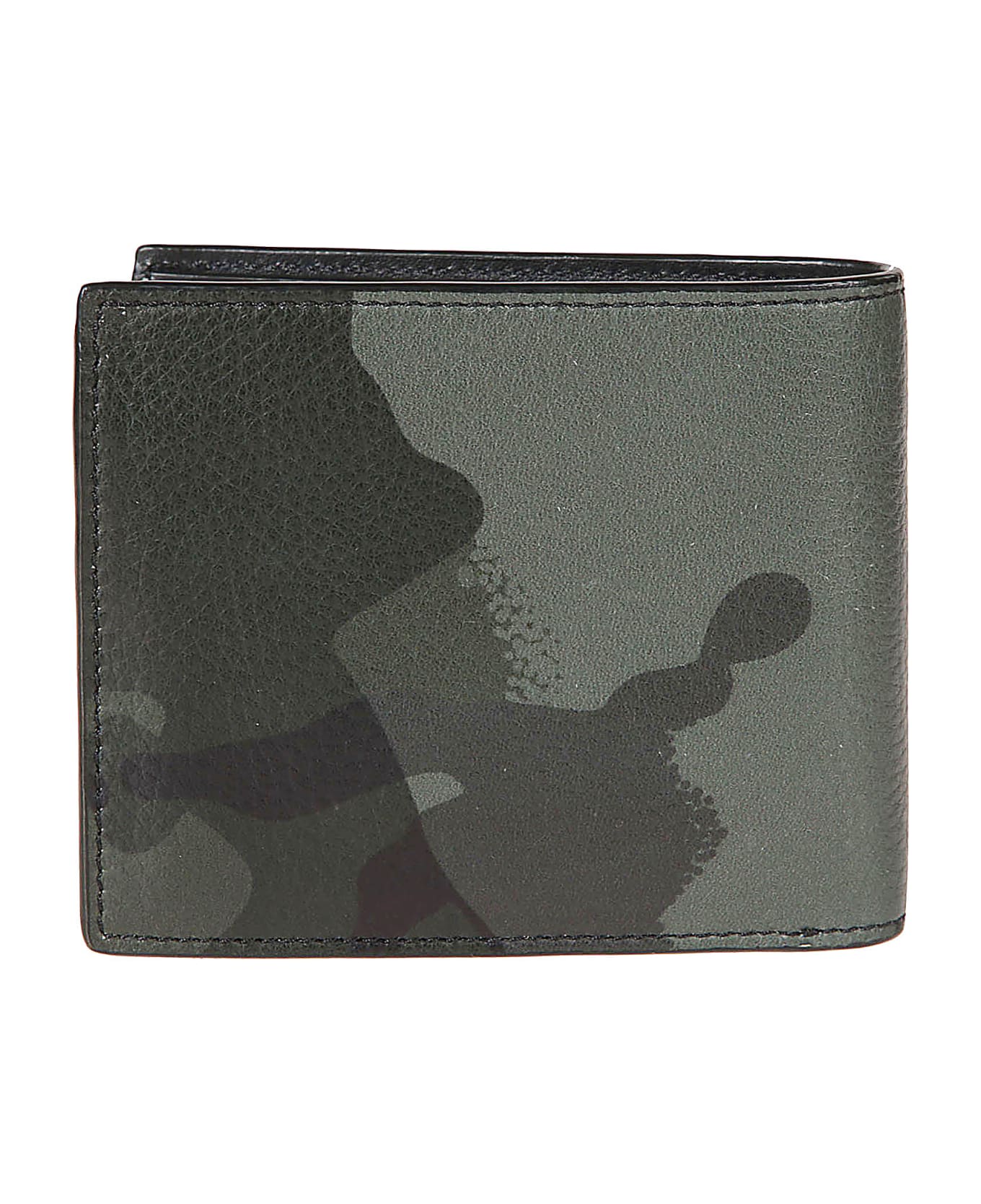 Tom Ford Camouflage Bill-fold Wallet - Dark Olive