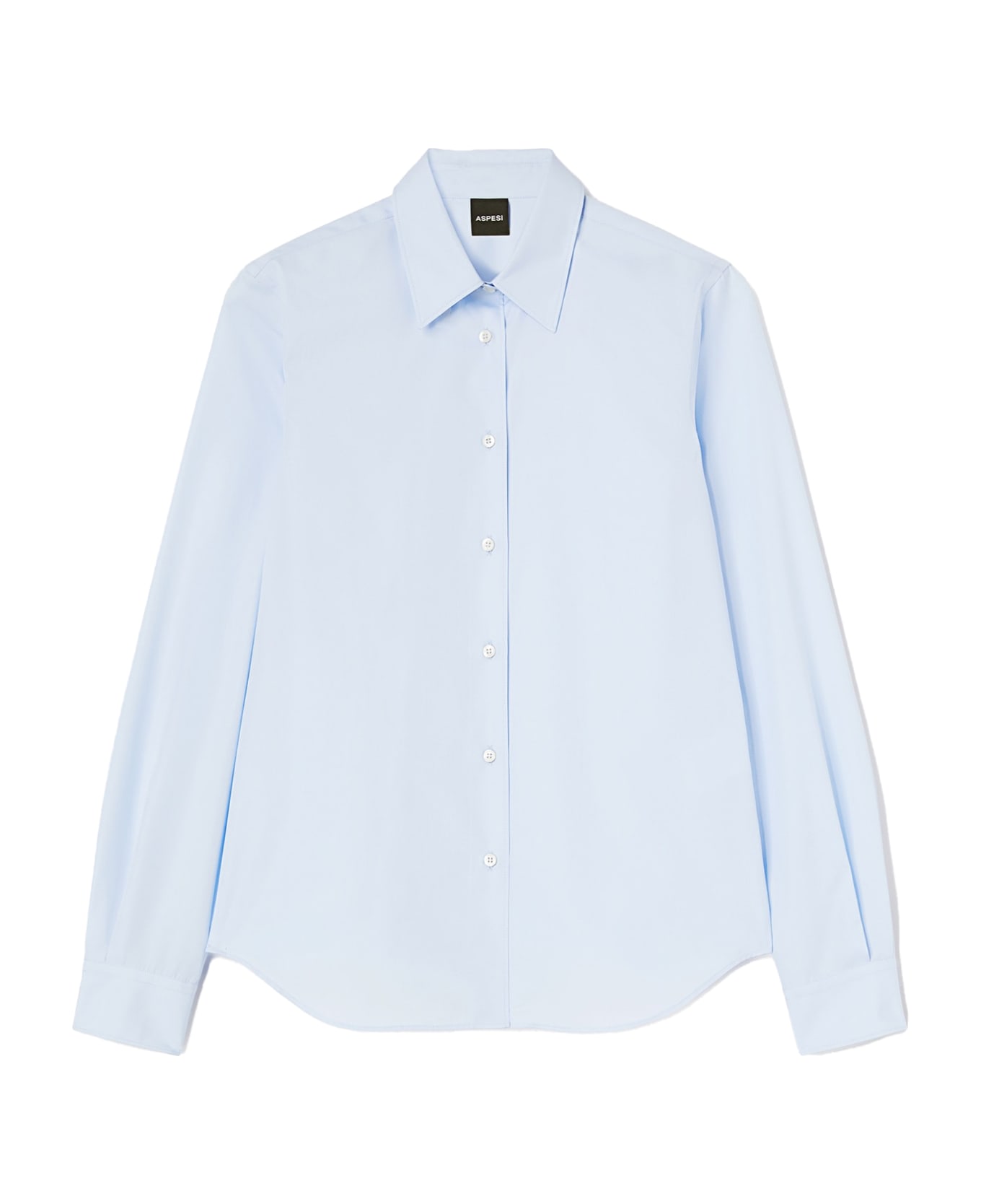 Aspesi Light Blue Shirt With Long Sleeves - AZZURRO