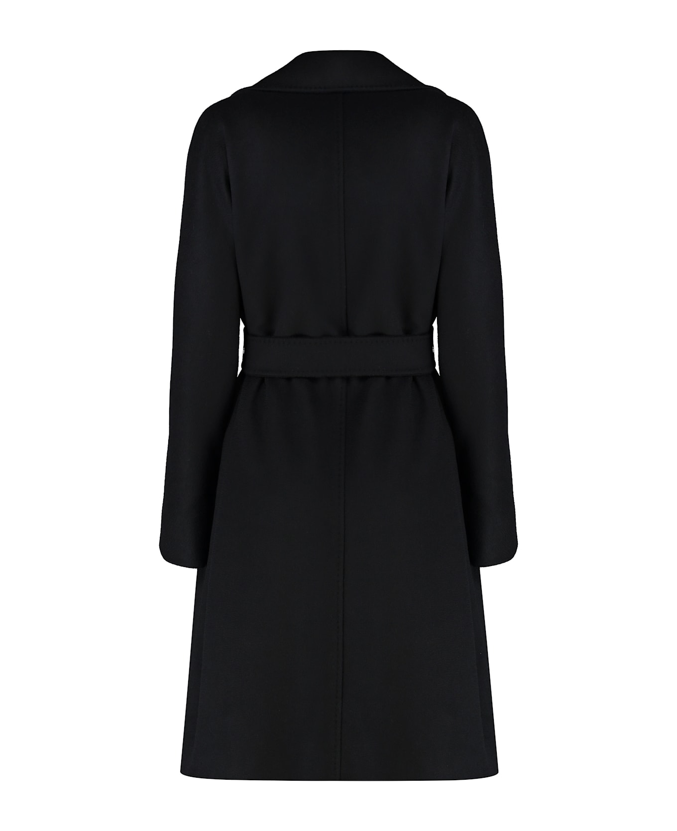 Max Mara Studio Wool Robe - black