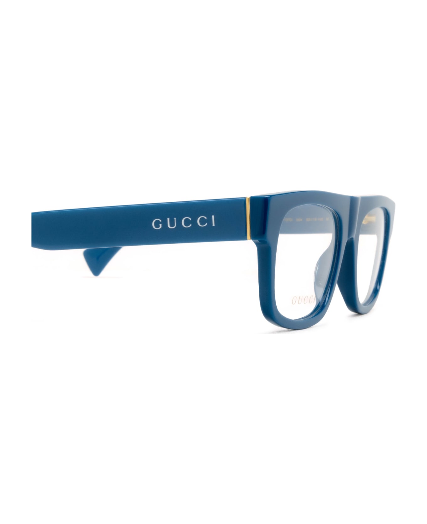 Gucci Eyewear Gg1137o Blue Glasses - Blue