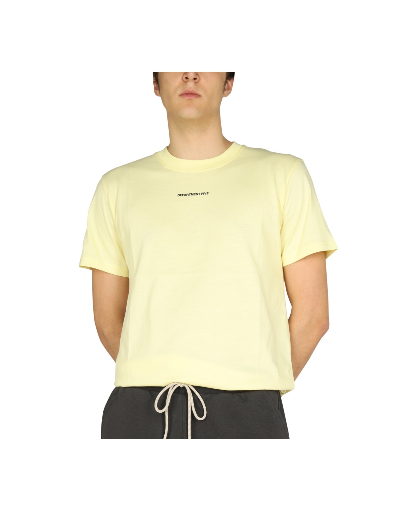 Department Five "aleph" T-shirt - YELLOW