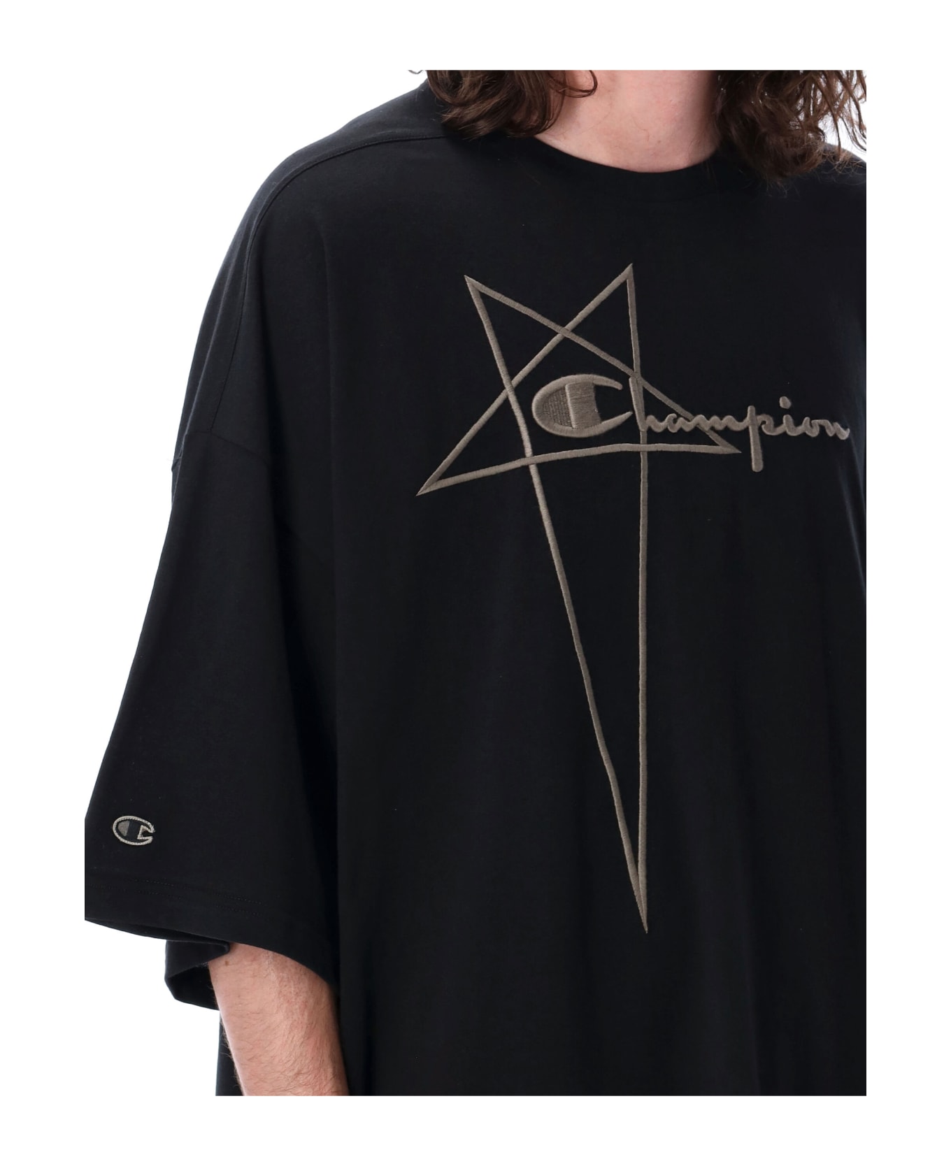 Rick Owens x Champion Tommy T T-shirt - BLACK
