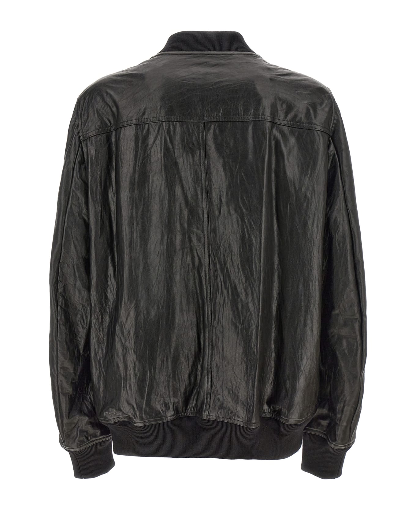 Rick Owens 'classic Flight' Jacket - Black