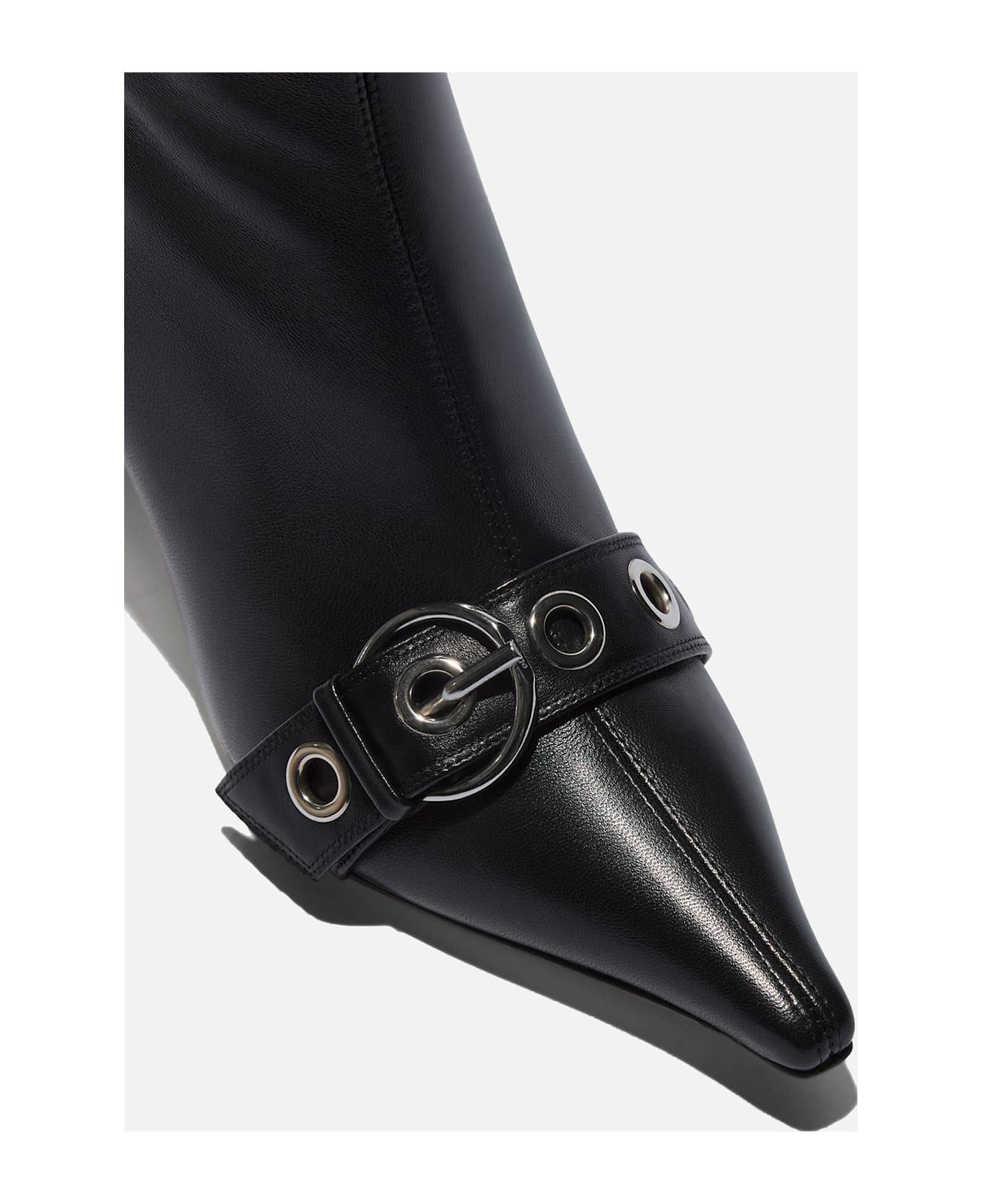 aeyde Halima Nappa Leather Black - Black