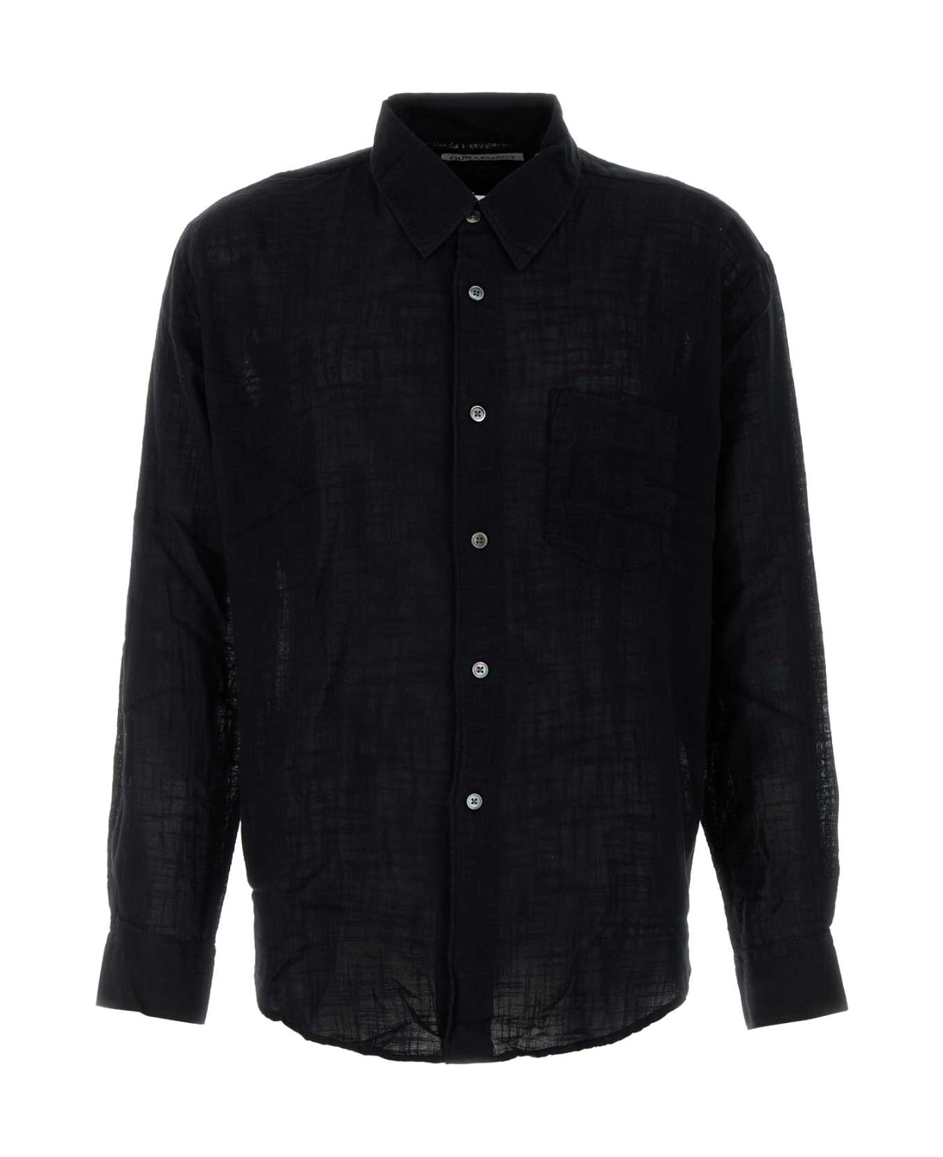 Our Legacy Black Cotton Shirt - WASBLAAIRCOT