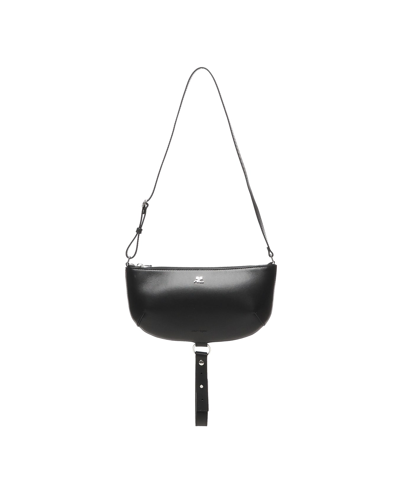 Courrèges Holy Eclipse Shoulder Bag - Black