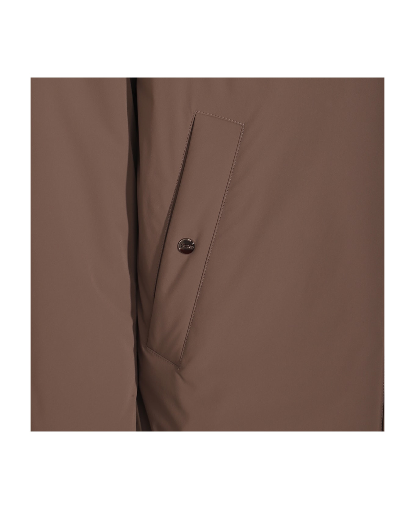 Herno Brown Down Jacket - VISONE