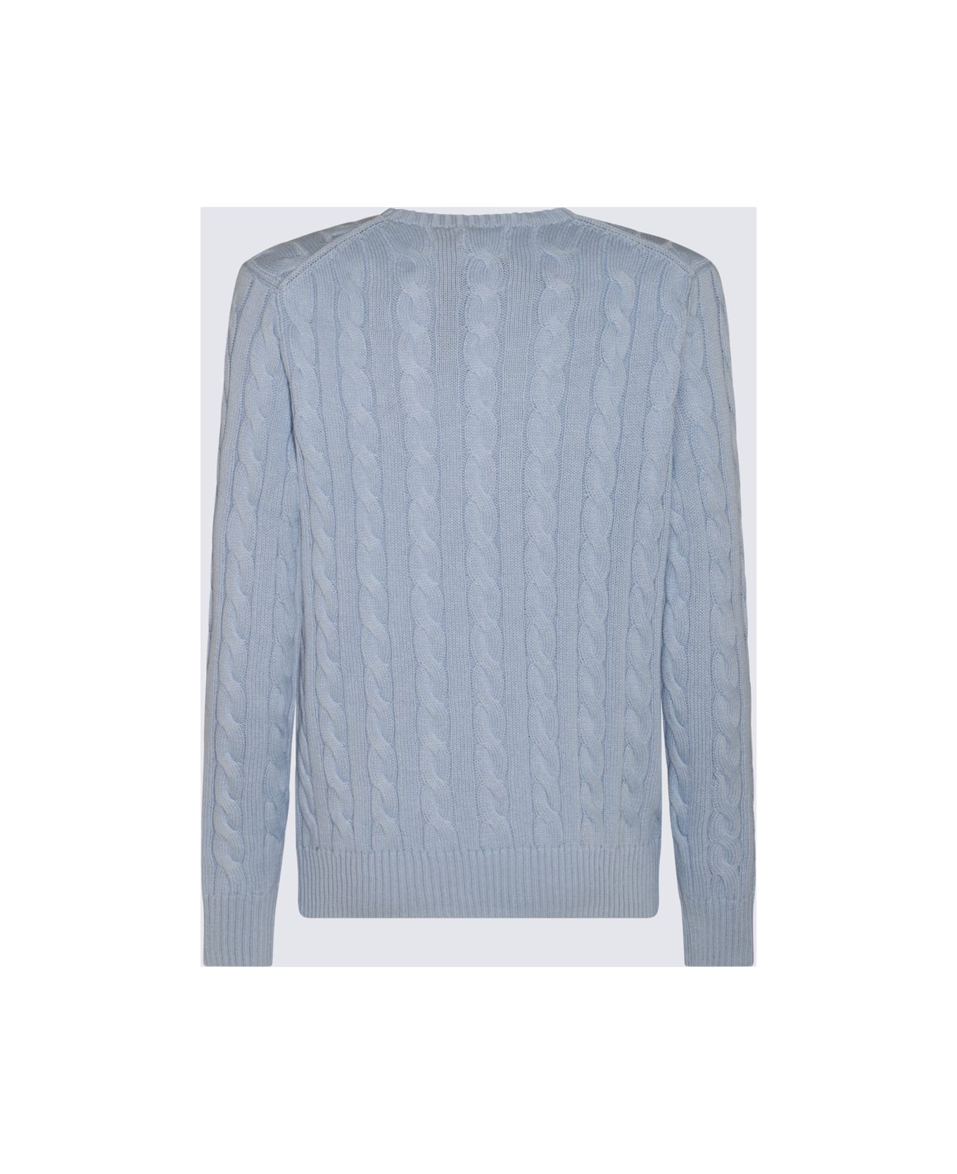 Polo Ralph Lauren Blue Cotton Knitwear - BLUE HYACINTH ニットウェア