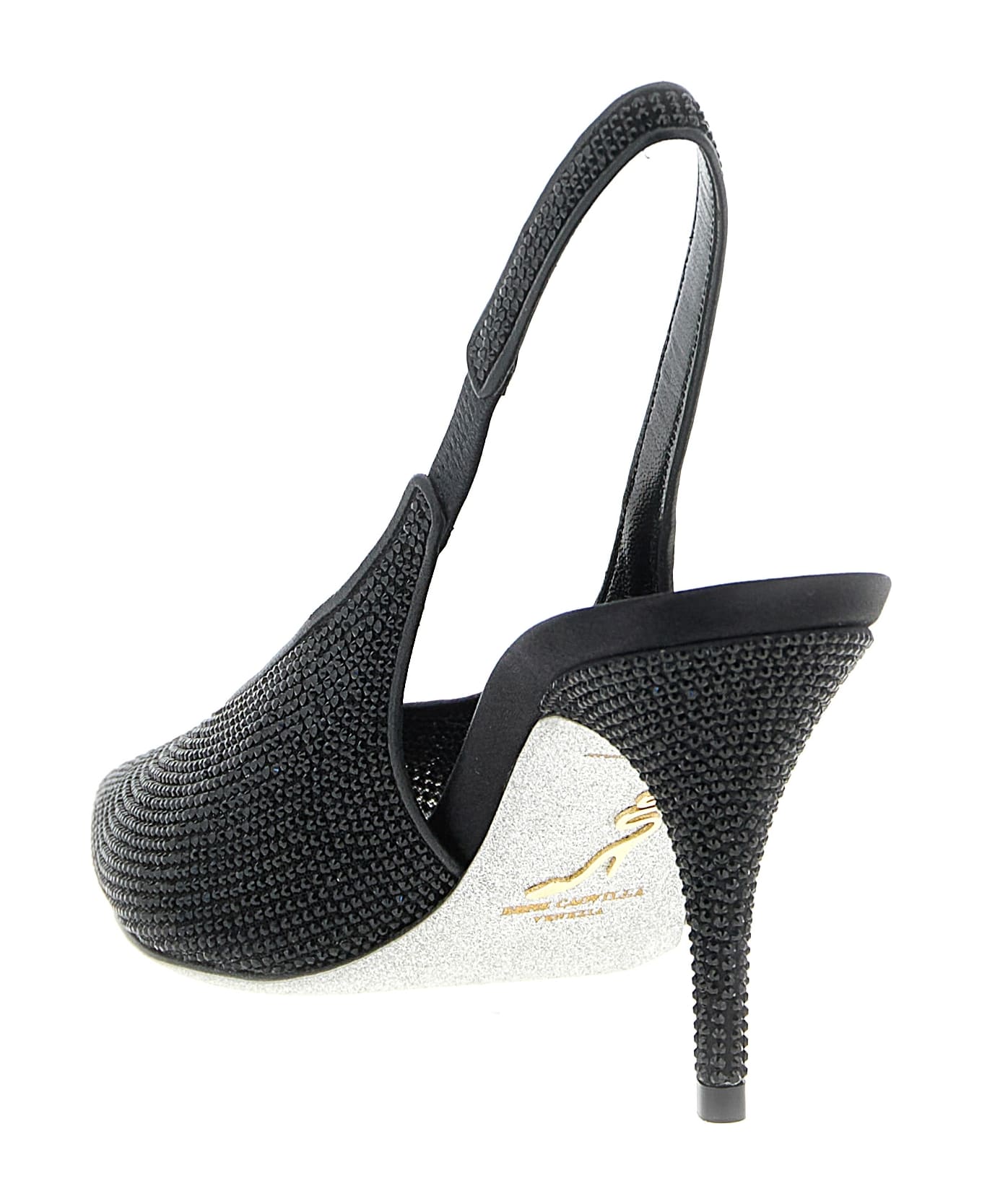 René Caovilla 
jinny
 Slingback - Black  