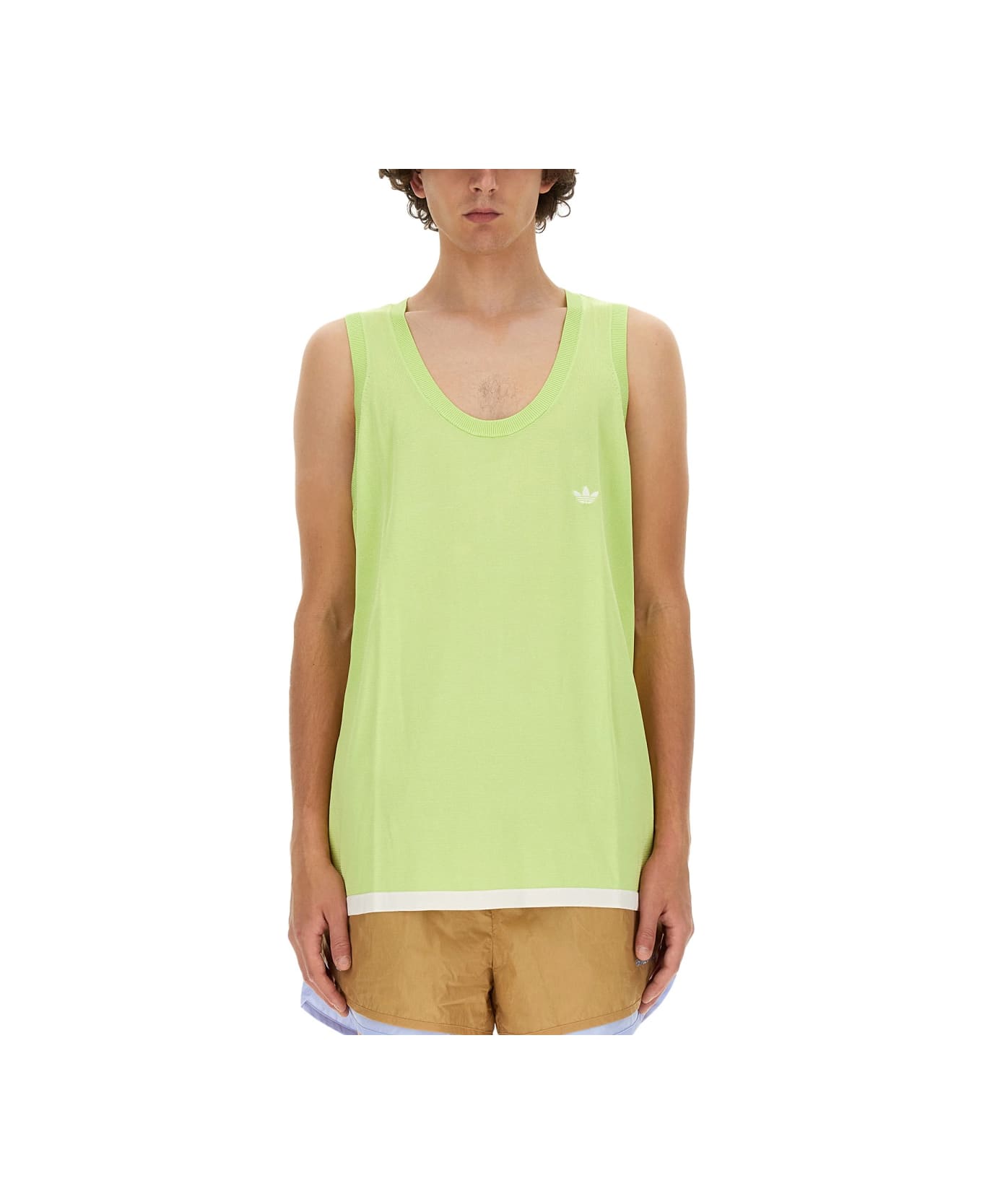 Adidas Originals by Wales Bonner X Wales Bonner Tank Top - SEMI FROZEN YELLOW