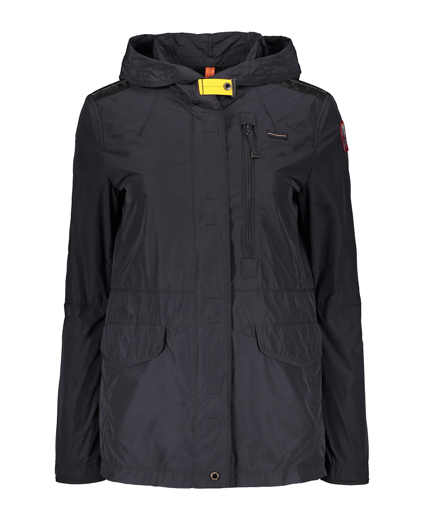 Parajumpers Sole Spring Technical Fabric Hooded Jacket - blue