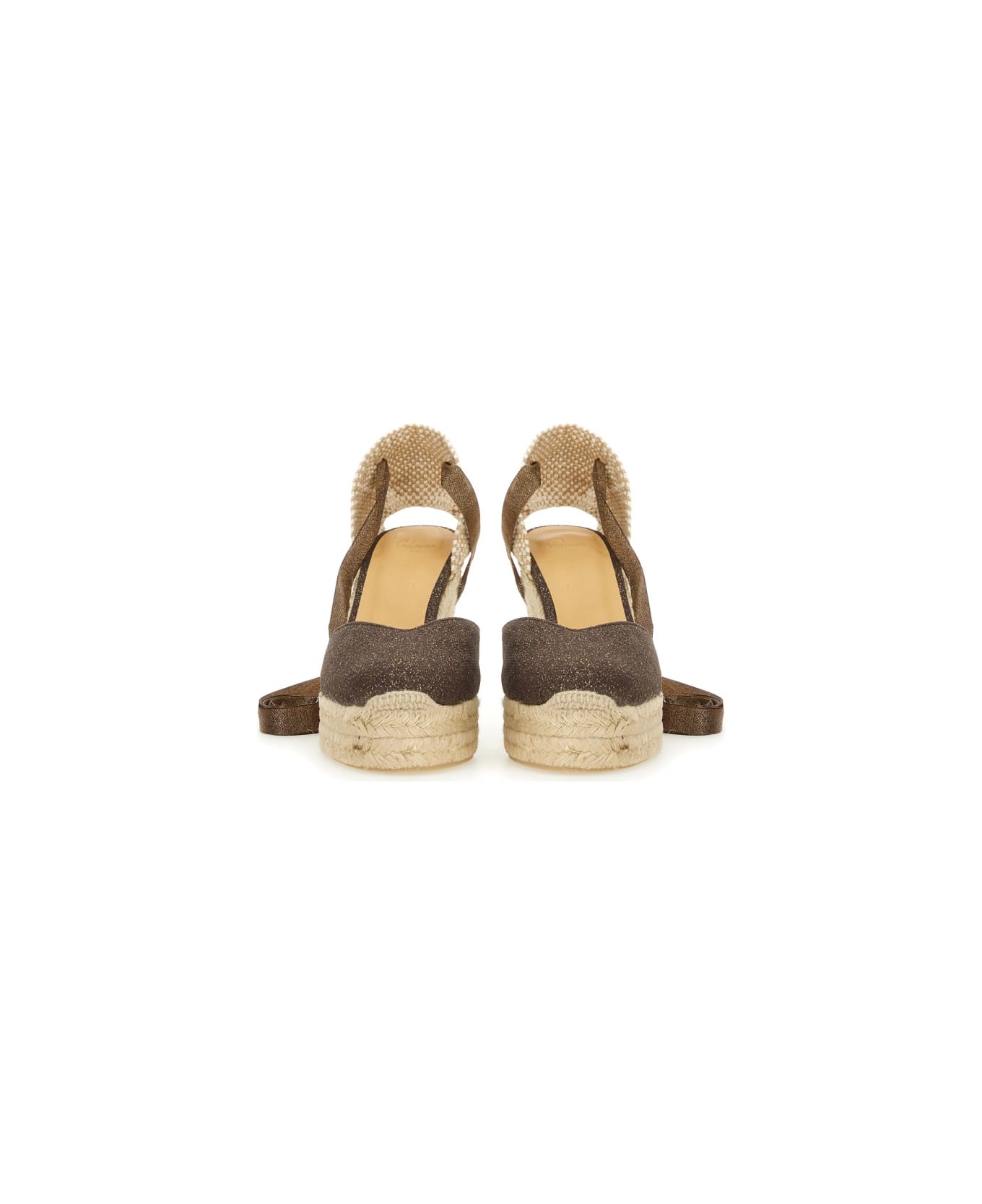 Castañer Espadrille "clear" - BROWN