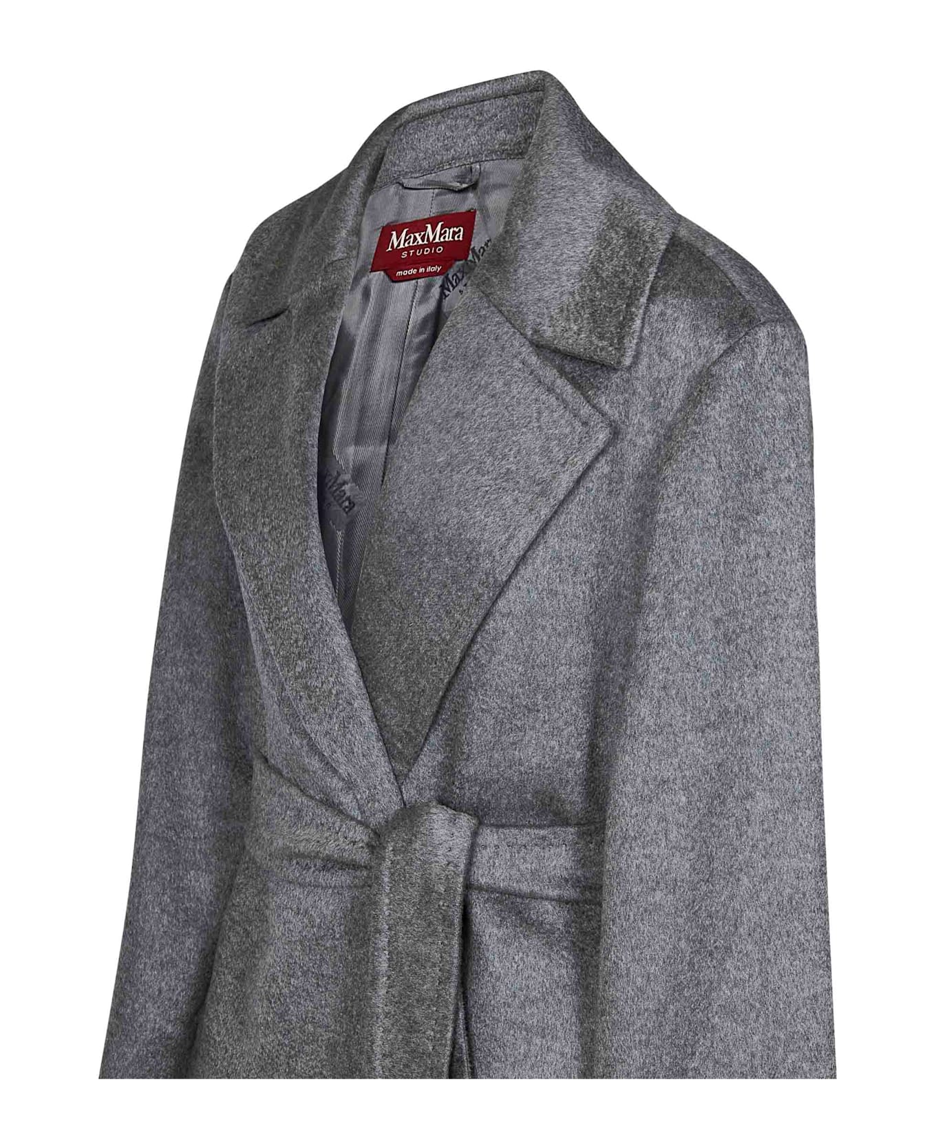 Max Mara Maxmara Studio Pazzo Coat - Grey コート