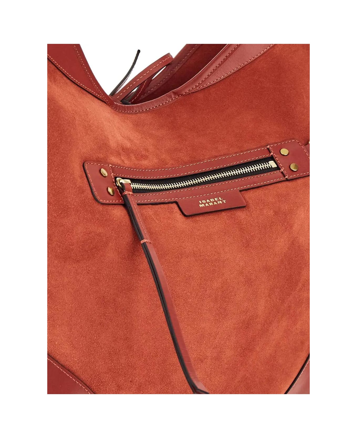 Isabel Marant Botsy Day Hobo Shoulder Bag - TERRACOTTA ショルダーバッグ