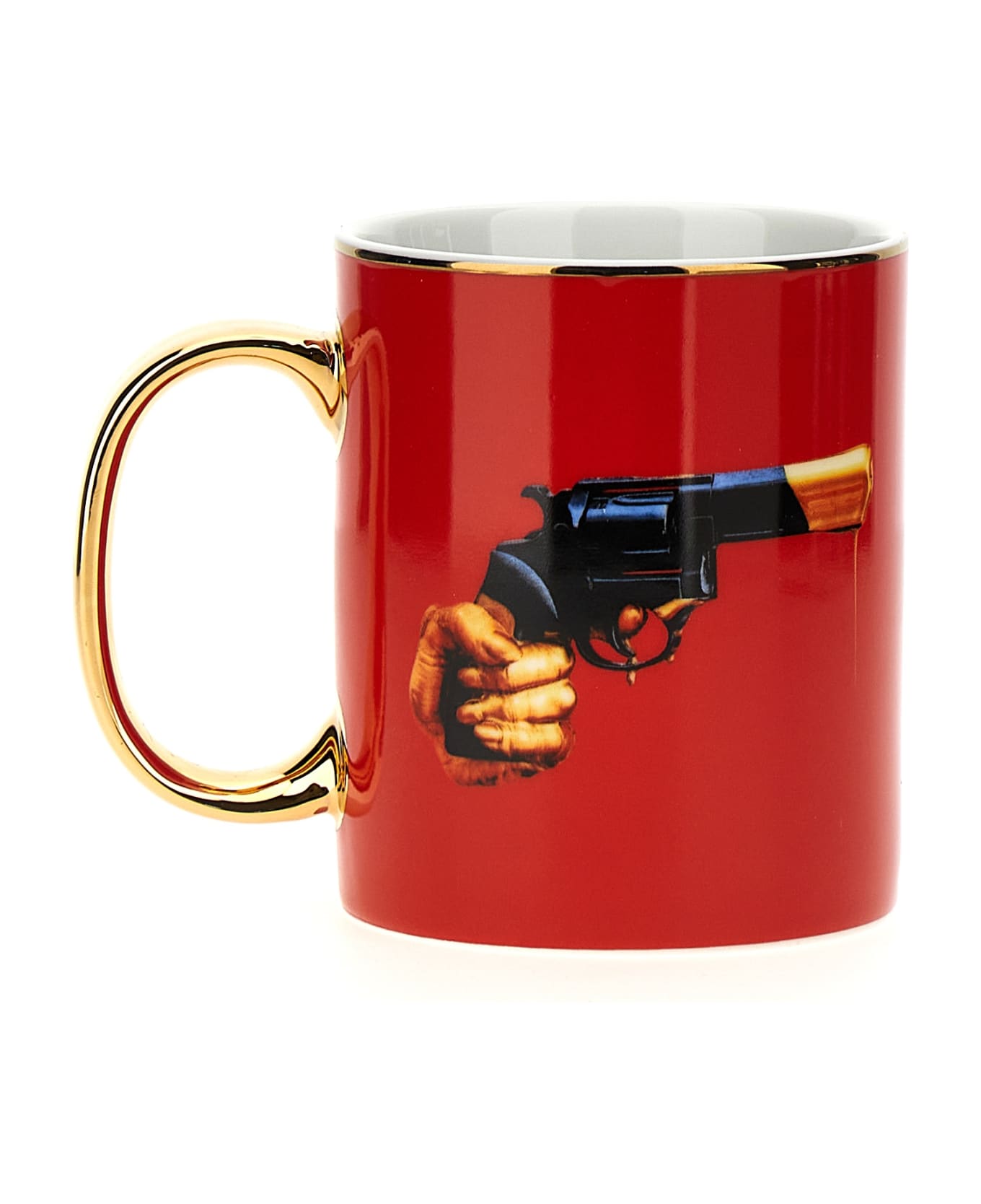 Seletti X Toiletpaper 'revolver' Cup - Red