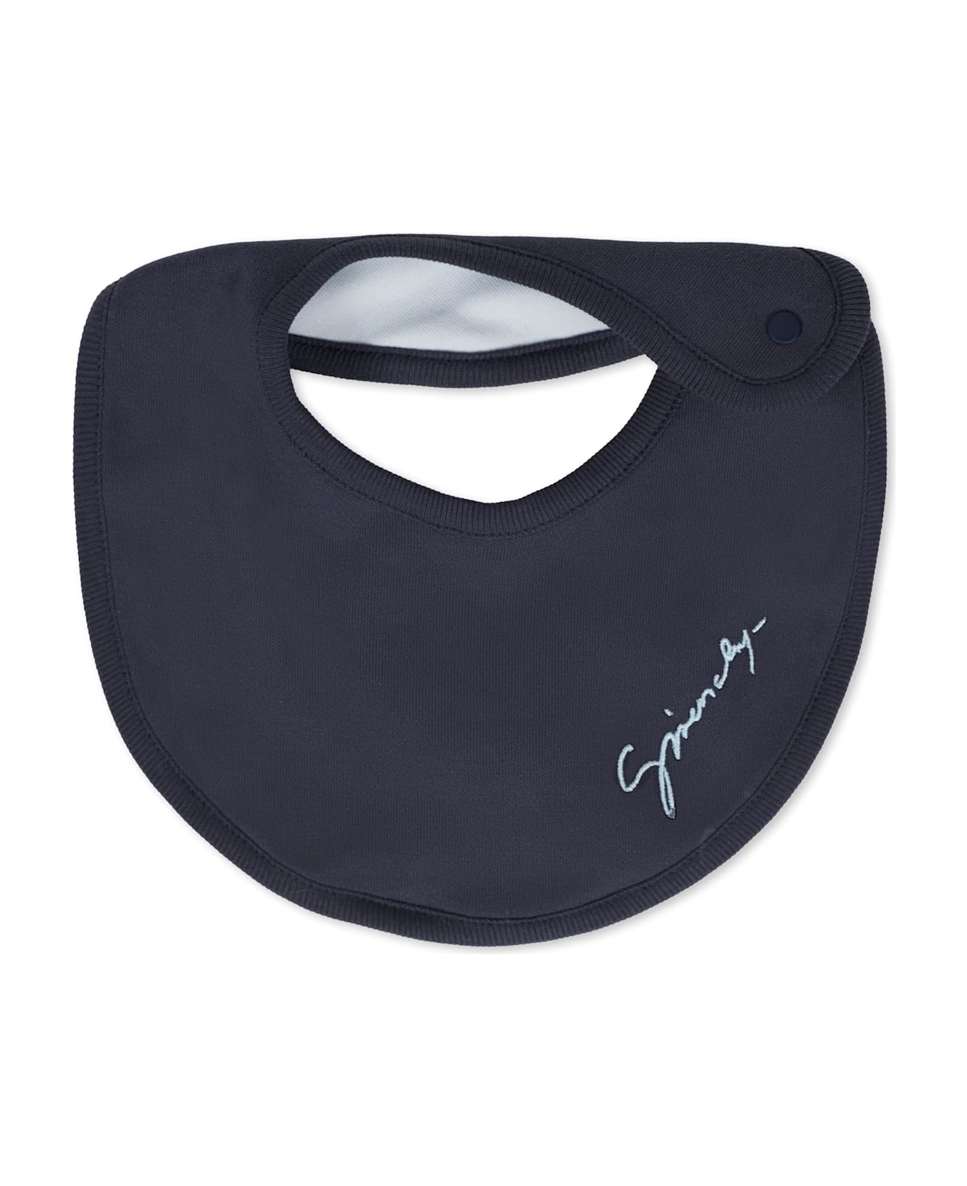 Givenchy Blue Babygrow Set For Baby Boy With Logo - Blue