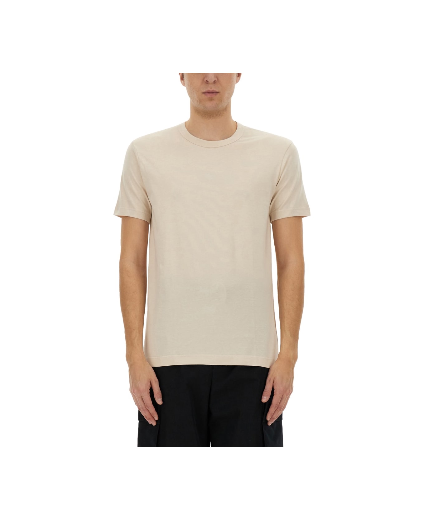 Comme des Garçons Shirt Jersey T-shirt - BEIGE