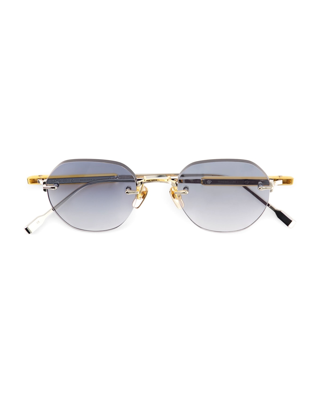 Sato Terebellum I - Yellow Gold / Platinum Sunglasses - yellow gold