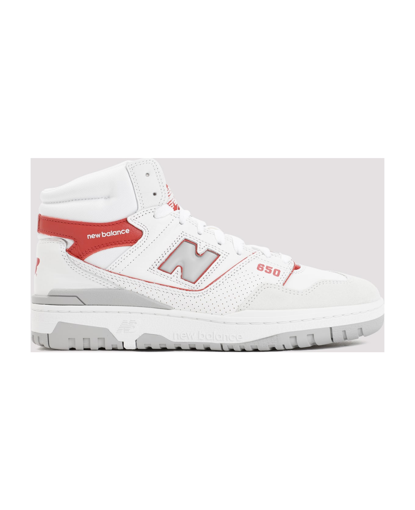 New Balance 650 Sneakers - White Red スニーカー